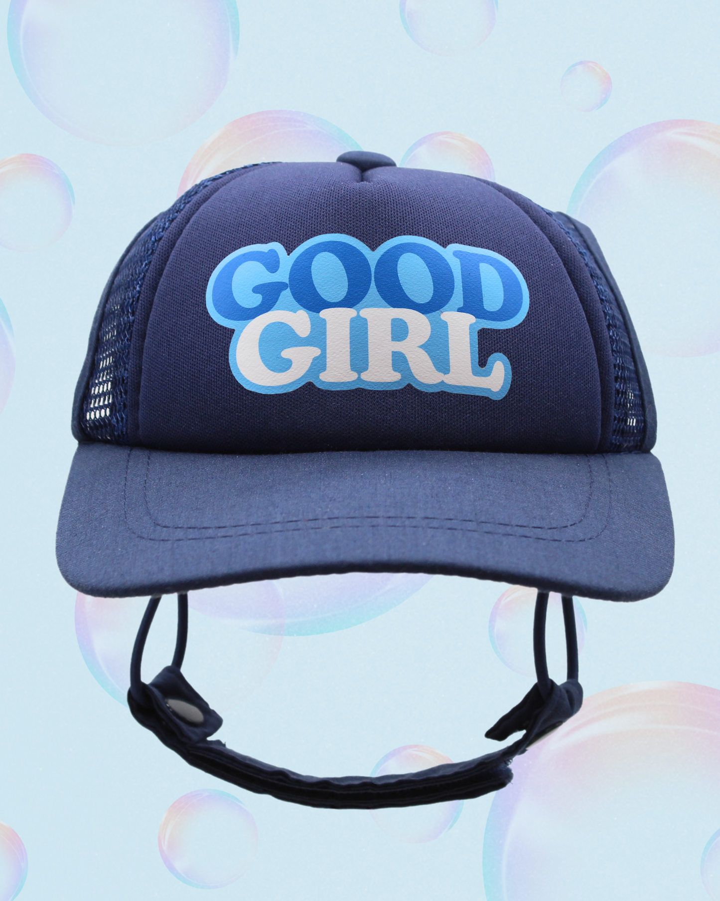 good girl bubble text