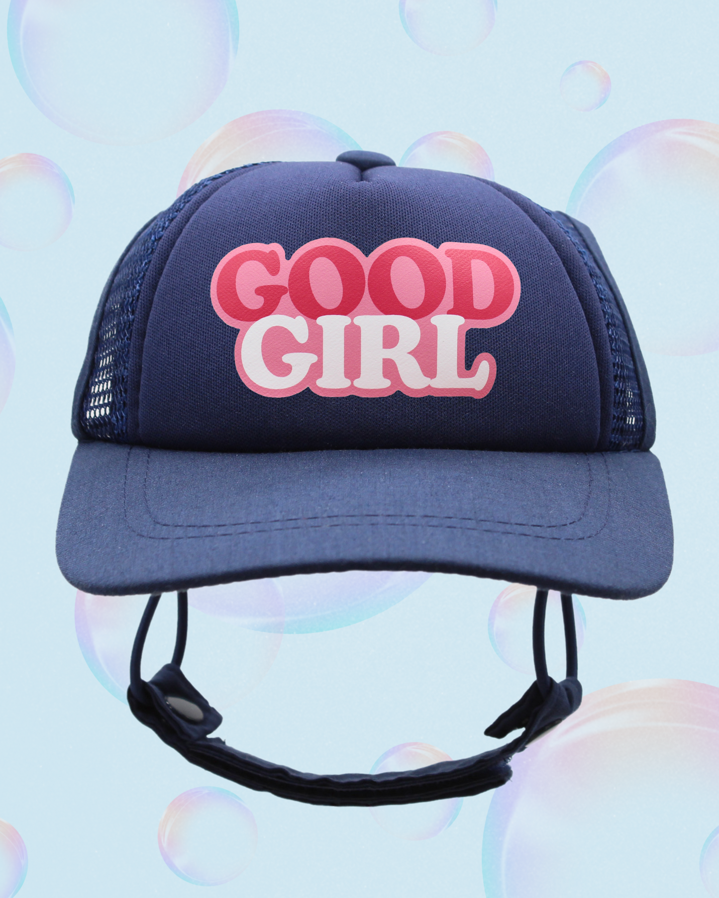 good girl bubble text