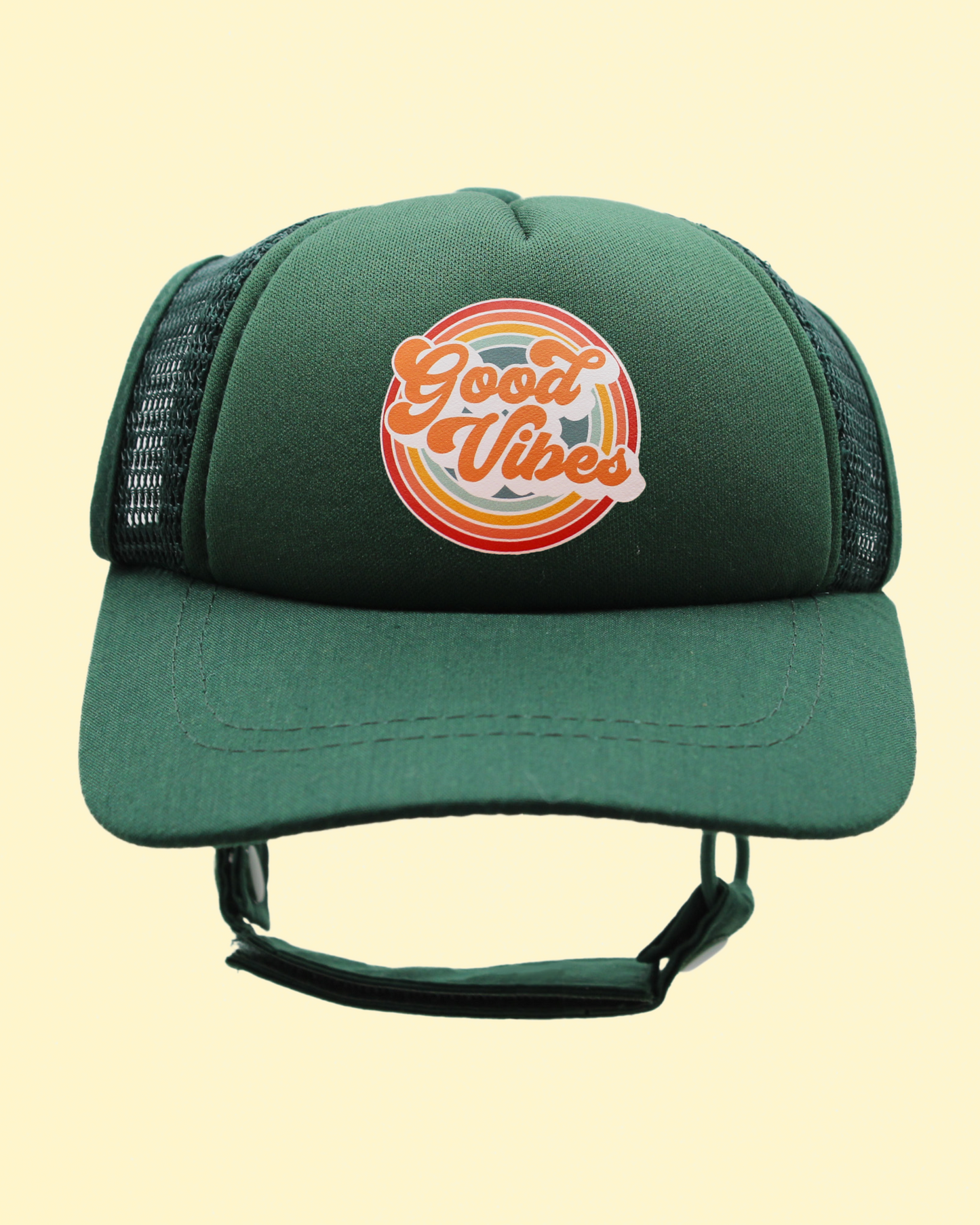 good vibes cat hat