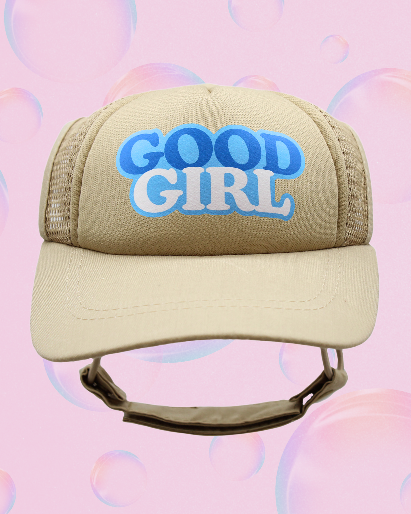 good girl bubble text