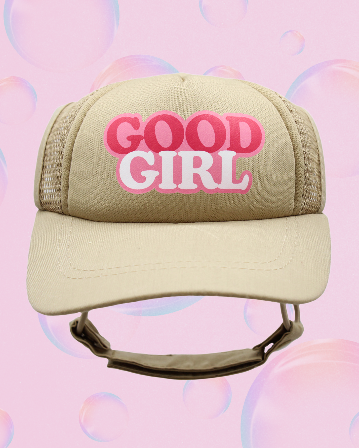 good girl bubble text