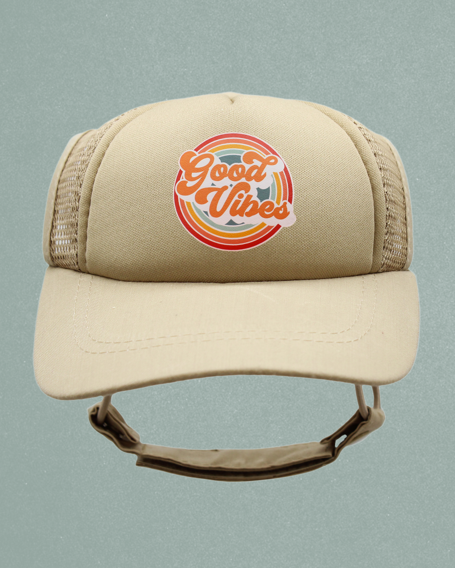 good vibes cat hat