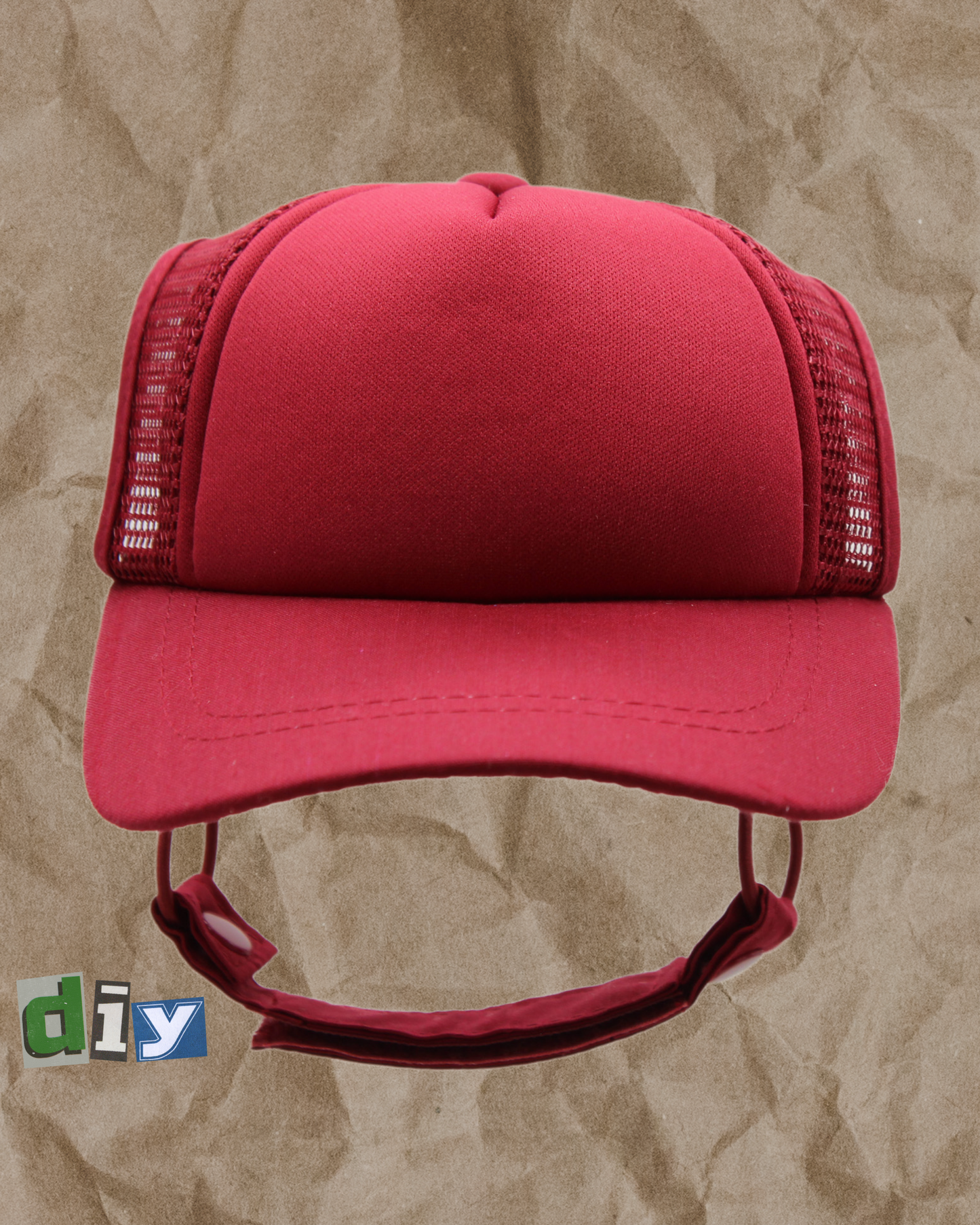 DIY foam trucker hats