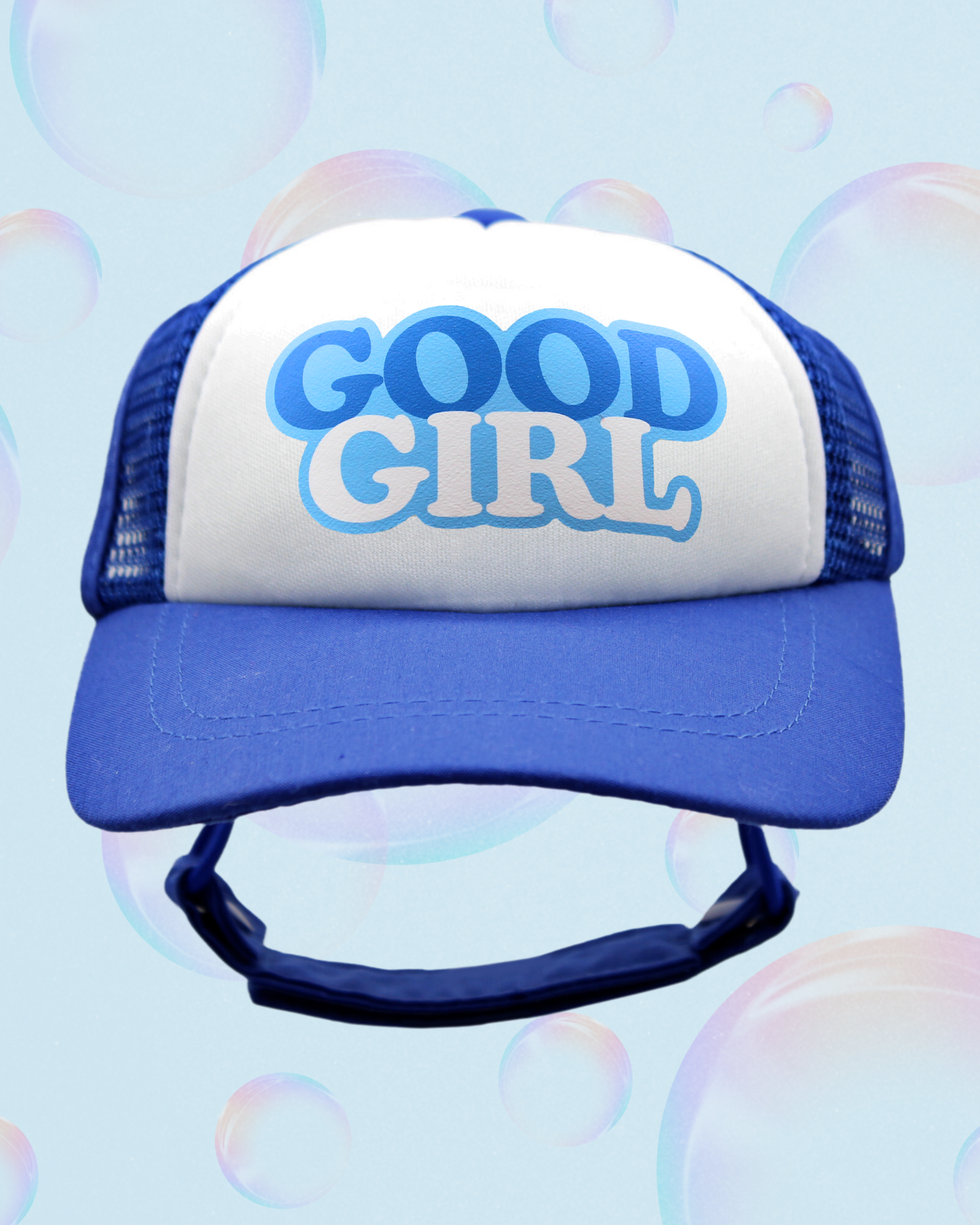 good girl bubble text