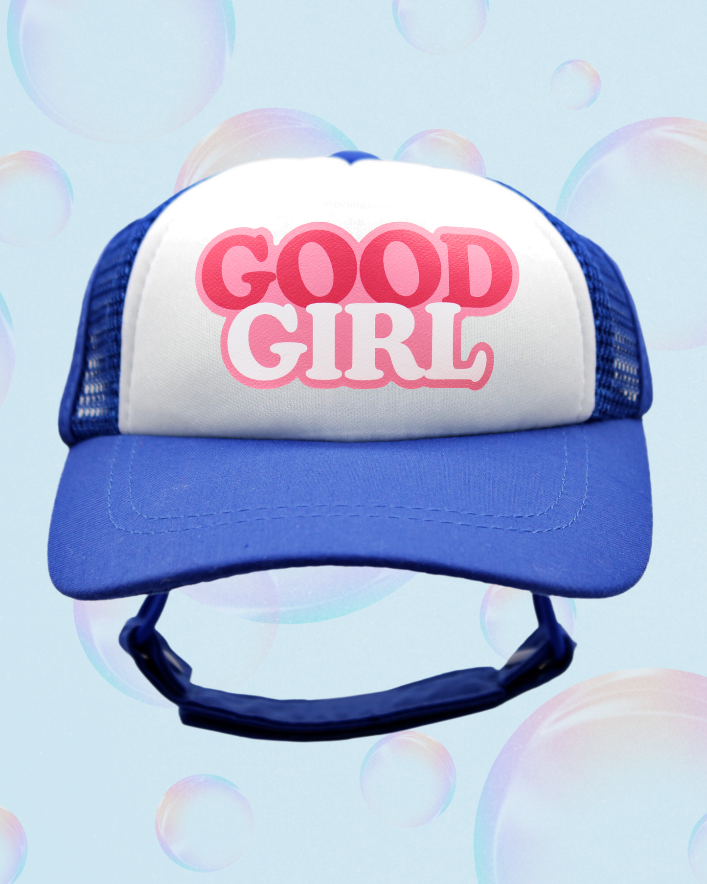 good girl bubble text
