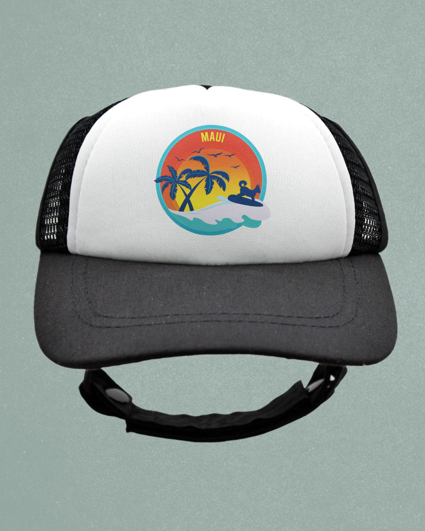 maui surfer dog