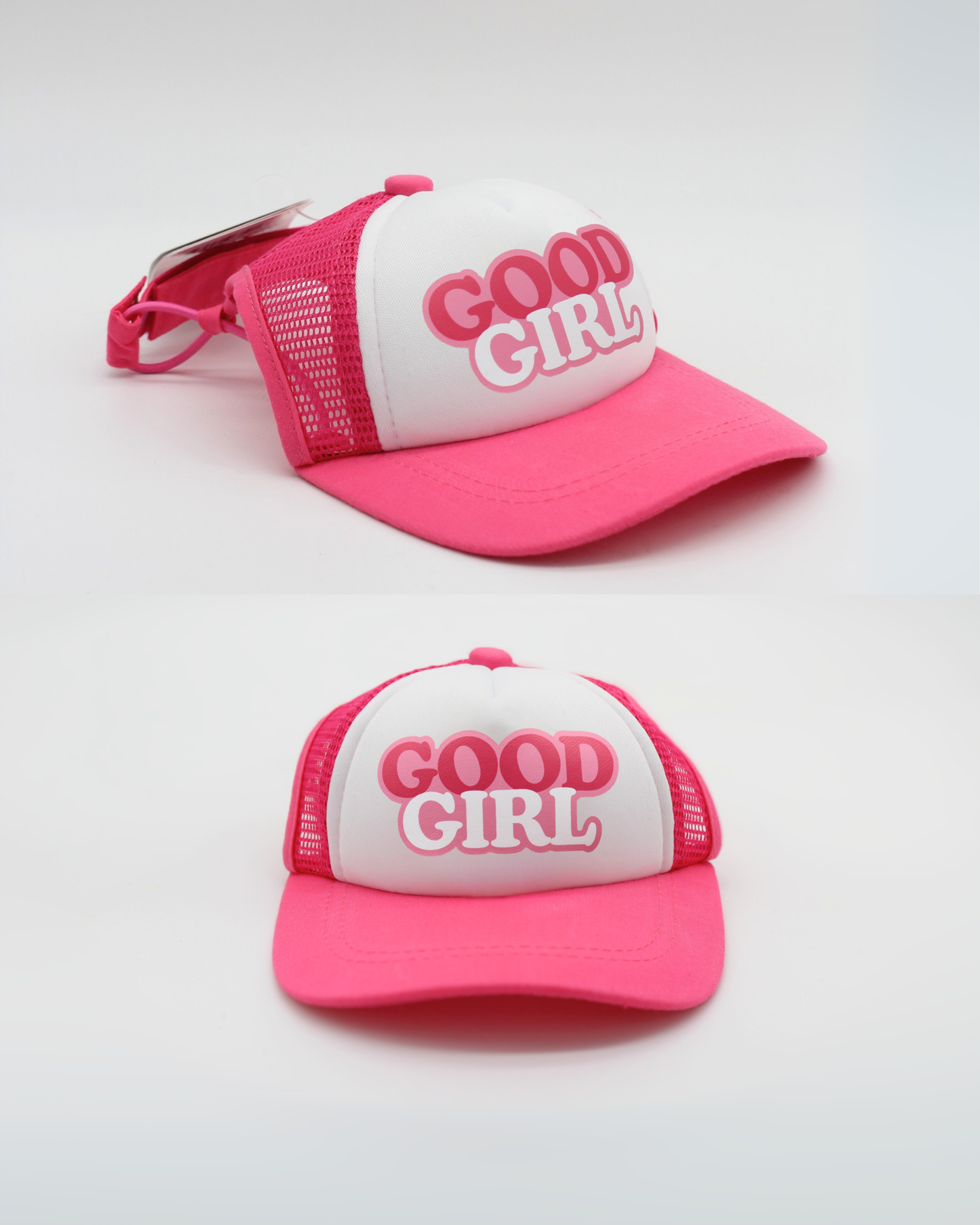good girl bubble text