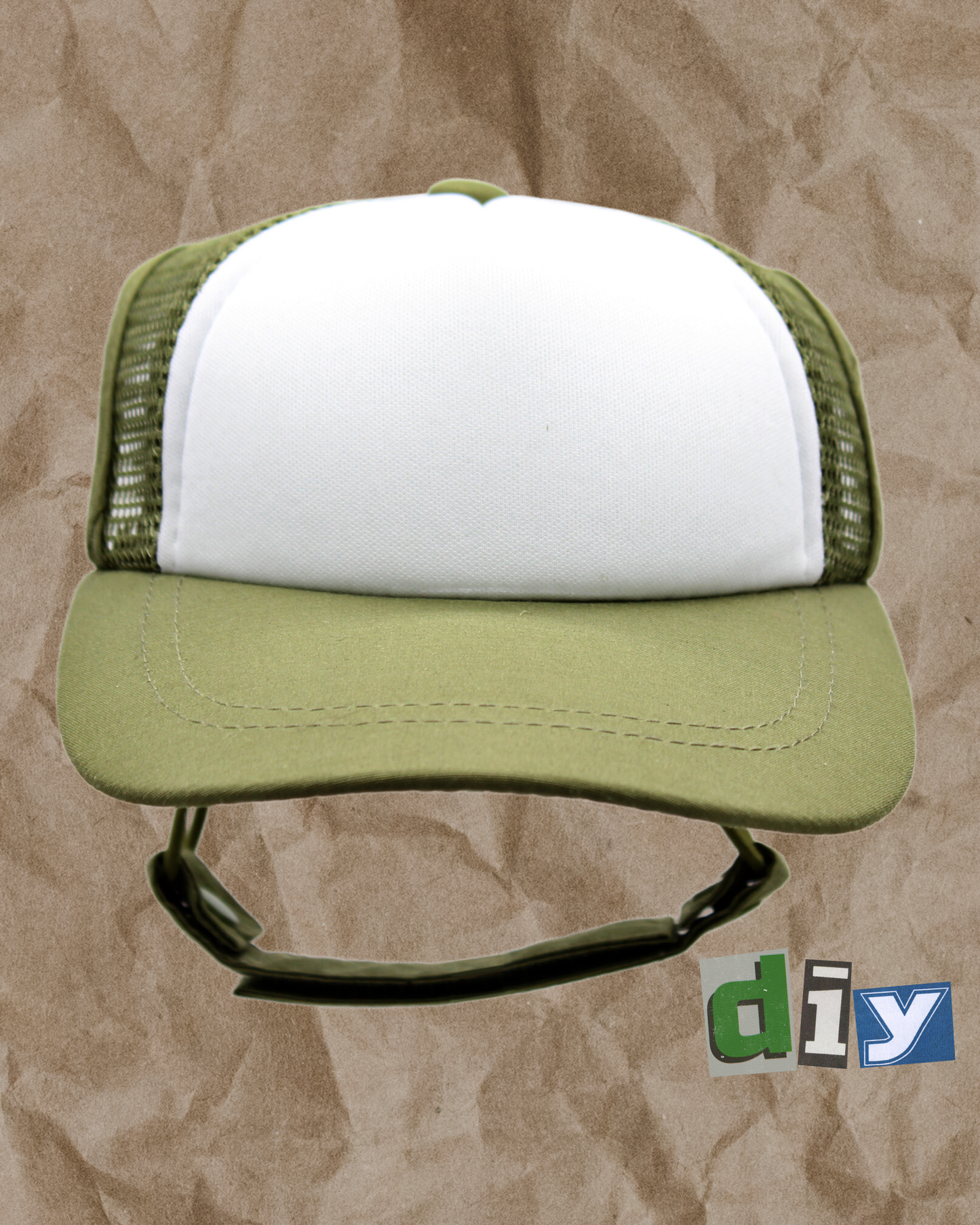 DIY foam trucker hats