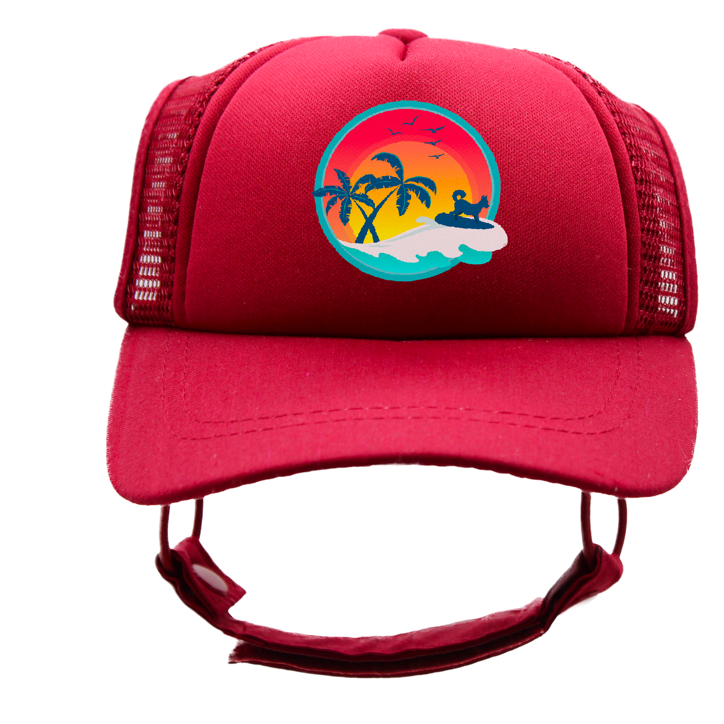 PupLid Sunset Designs | Size Medium Dog Hat