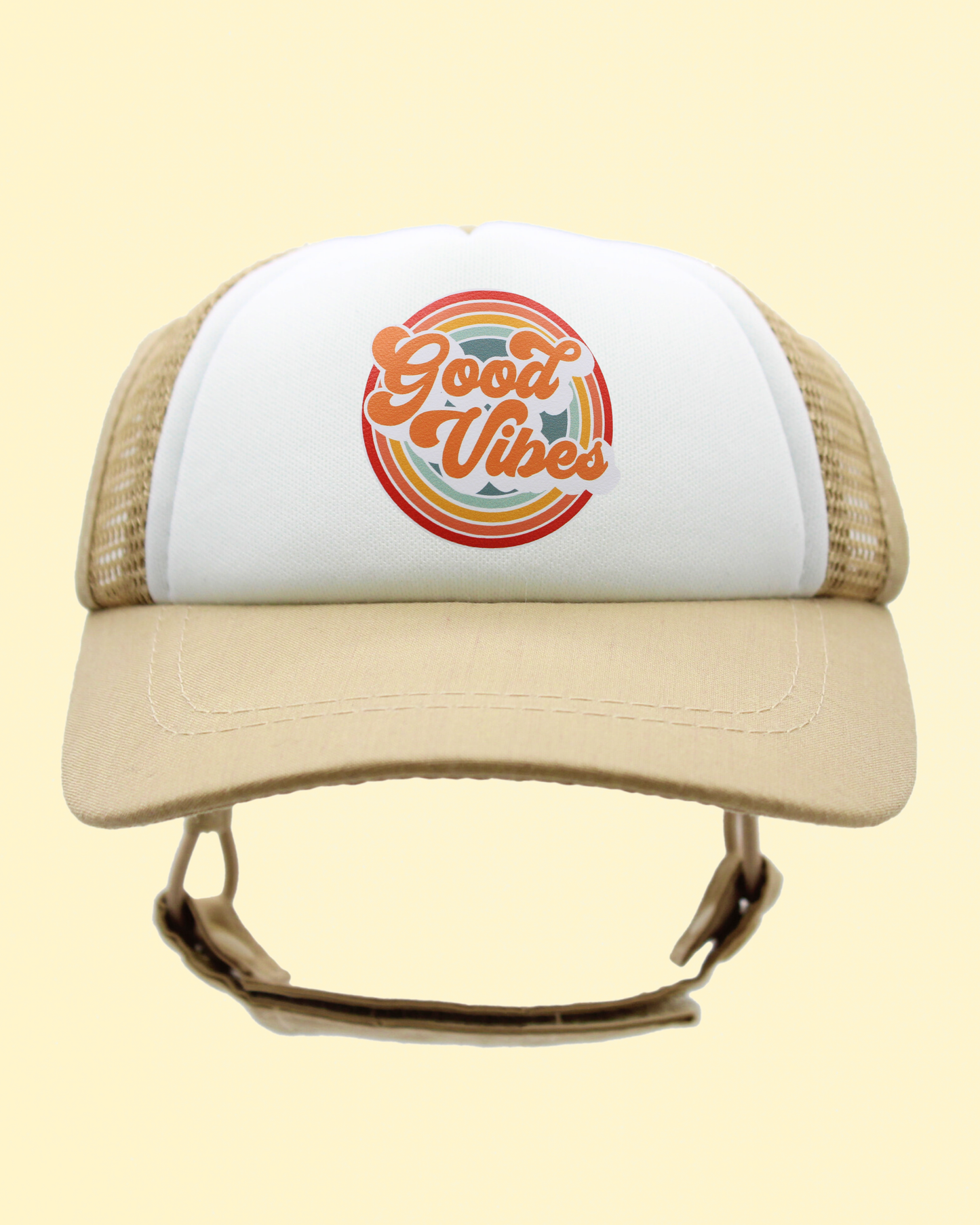 good vibes cat hat