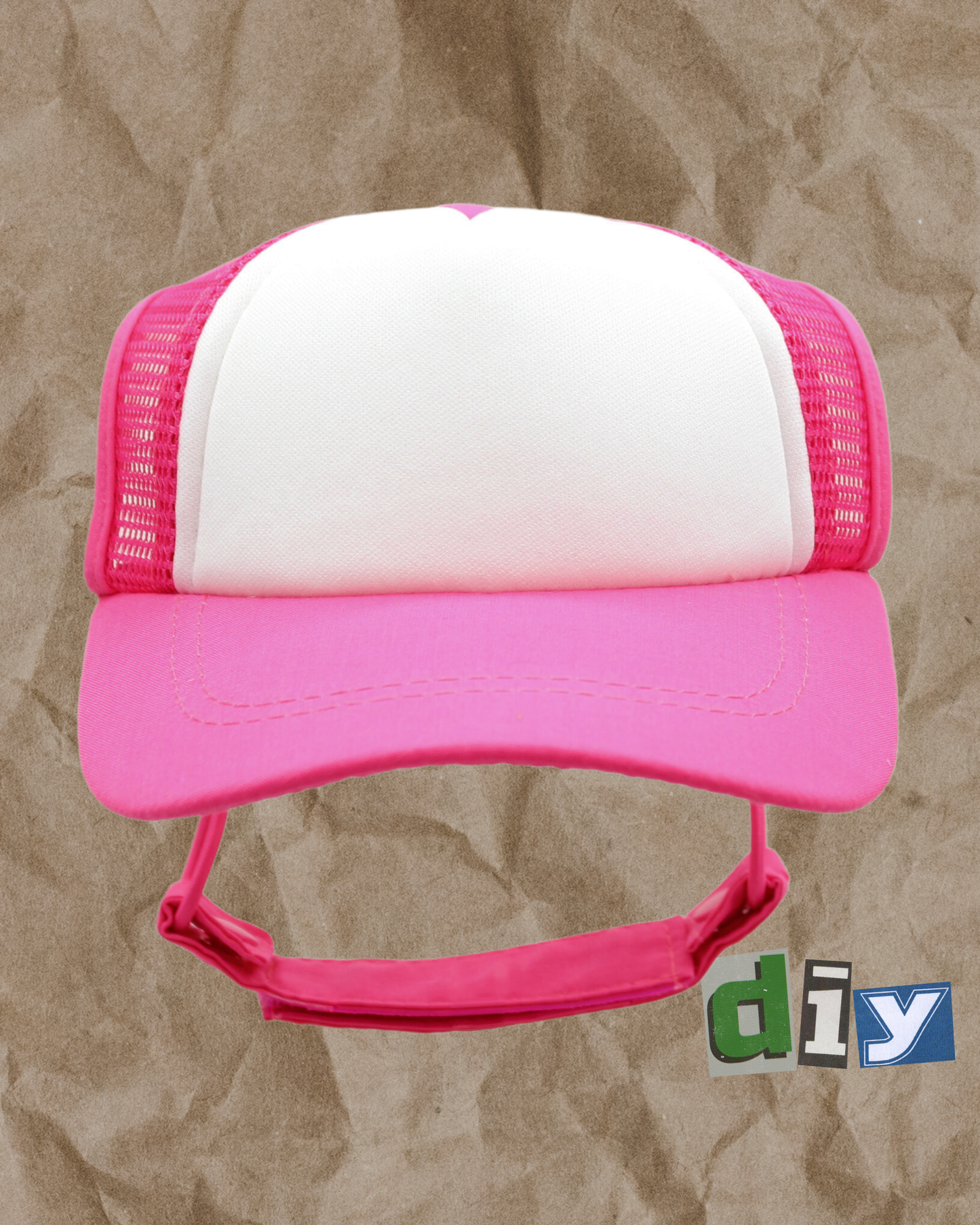 DIY foam trucker hats