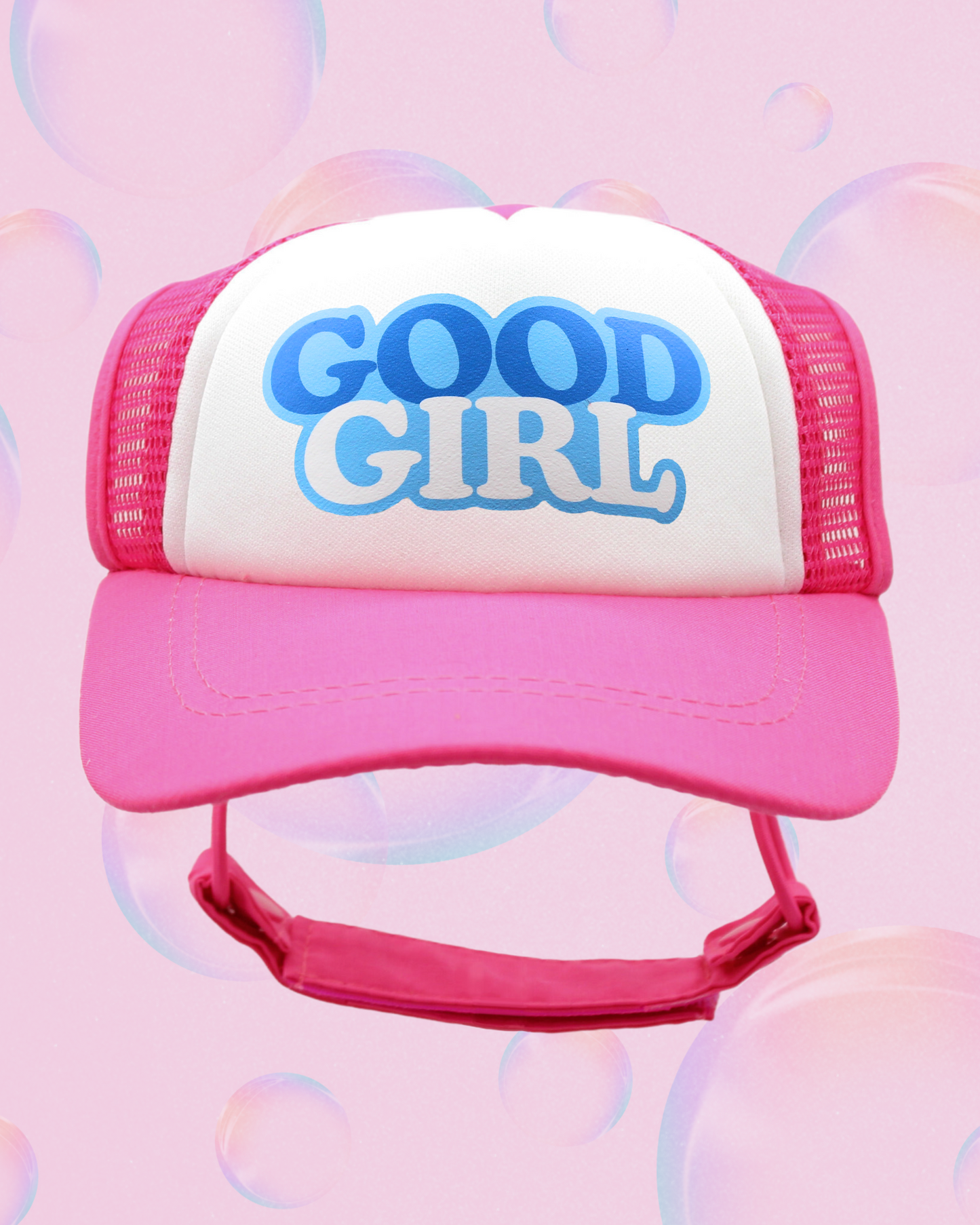 good girl bubble text