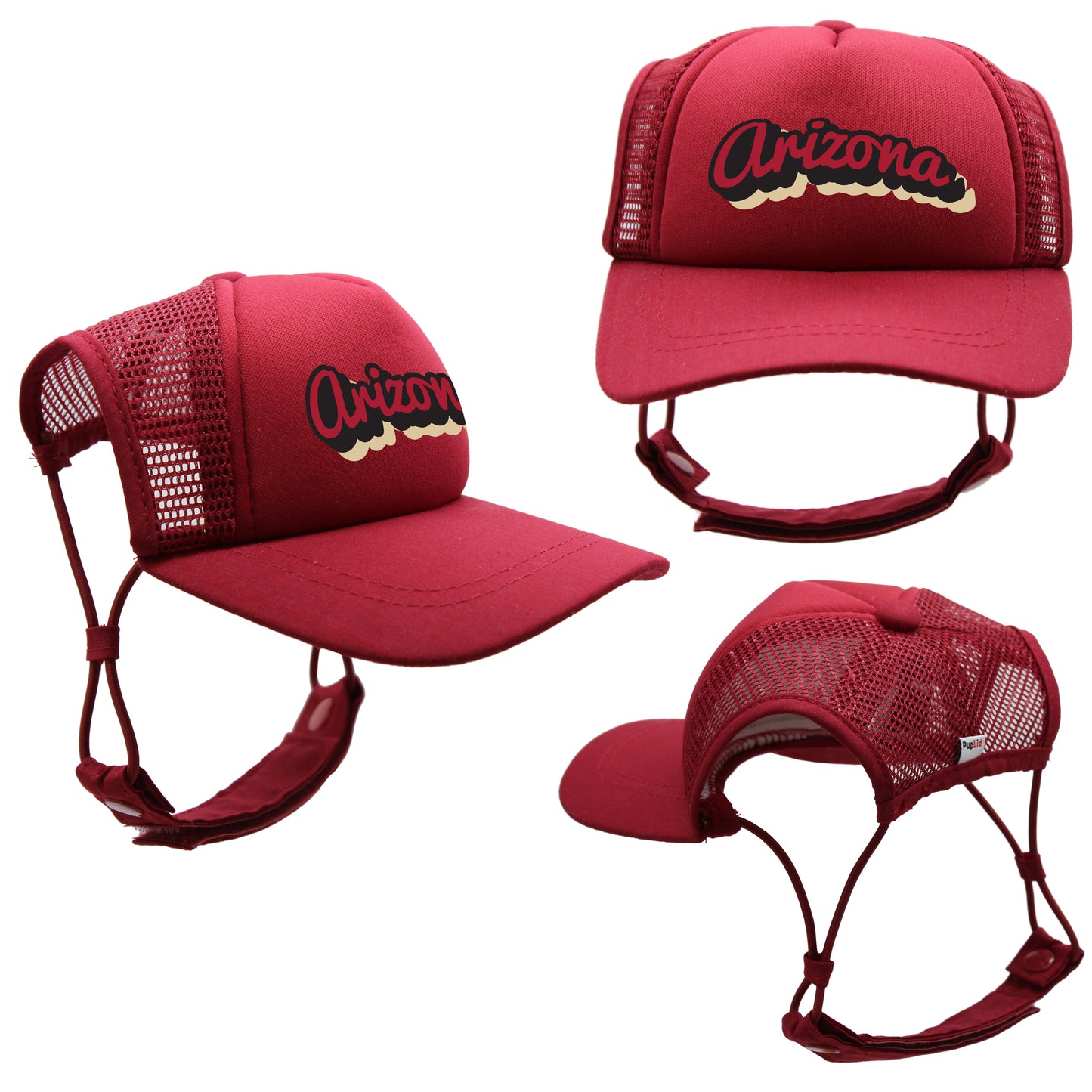 PupLid Cities & States | Solid Colors | Size Tiny Dog Hat