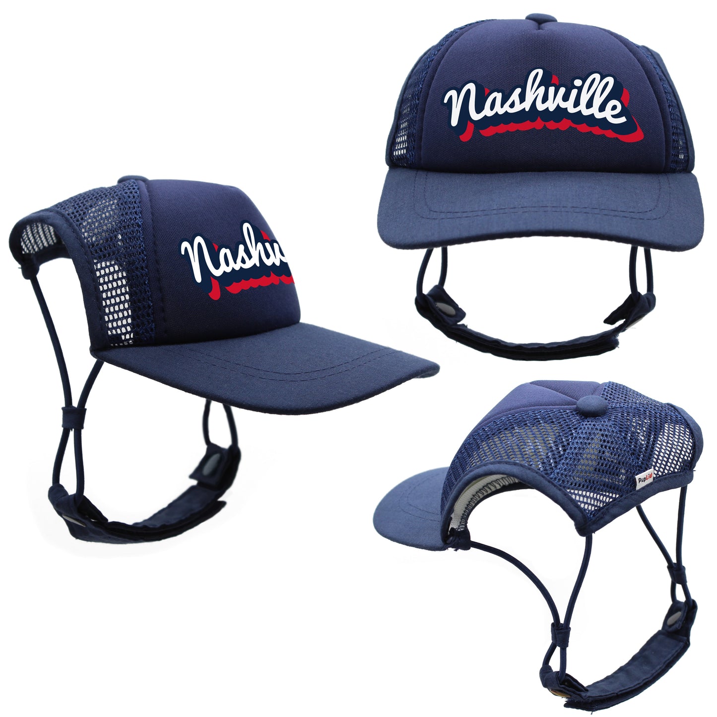 PupLid Cities & States | Solid Colors | Size Tiny Dog Hat