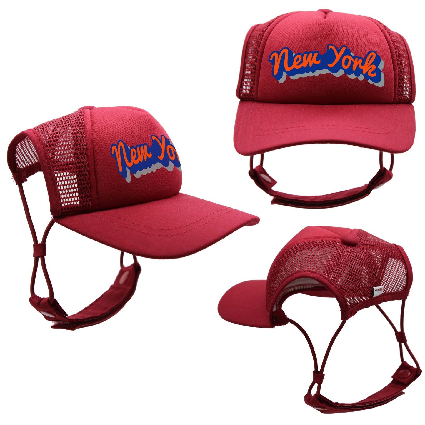 PupLid Cities & States | Solid Colors | Size Tiny Dog Hat