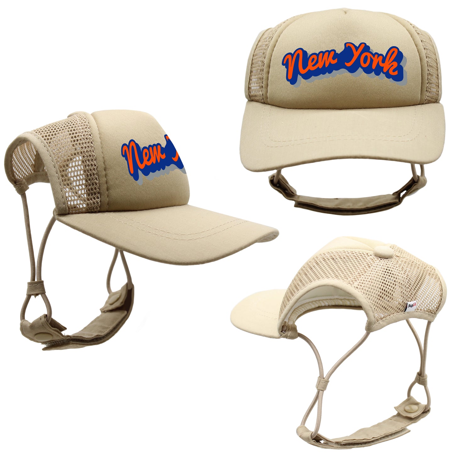 PupLid Cities & States | Solid Colors | Size Tiny Dog Hat
