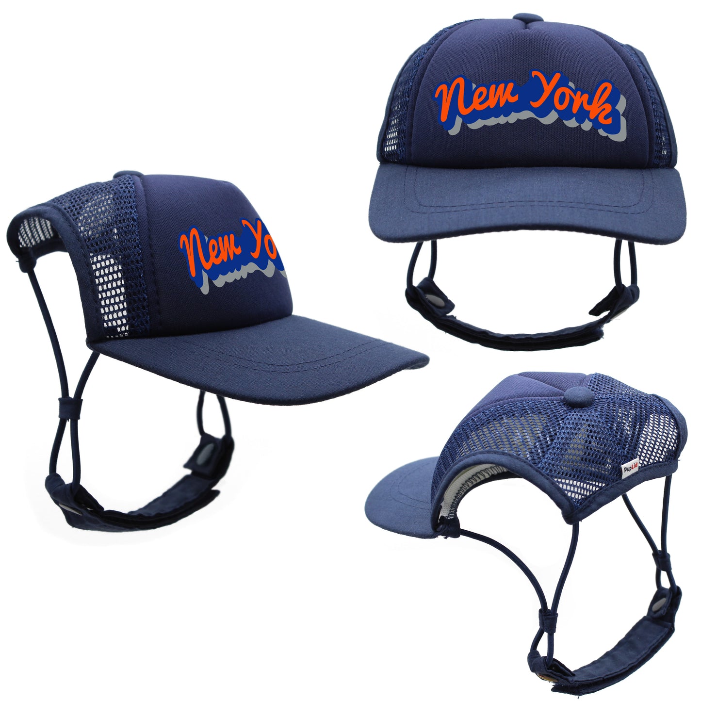 PupLid Cities & States | Solid Colors | Size Tiny Dog Hat