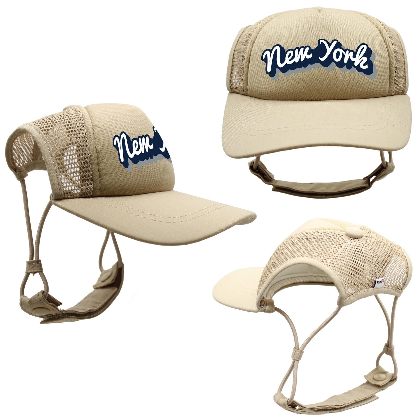 PupLid Cities & States | Solid Colors | Size Tiny Dog Hat