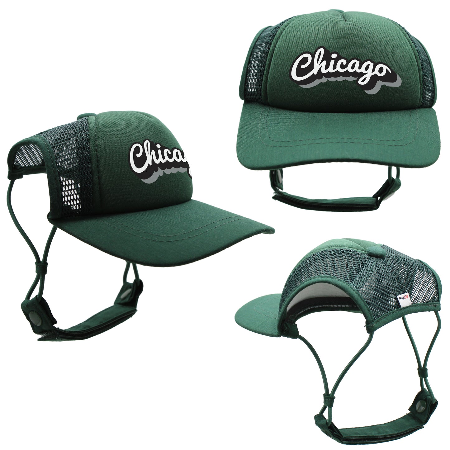 PupLid Cities & States | Solid Colors | Size Tiny Dog Hat
