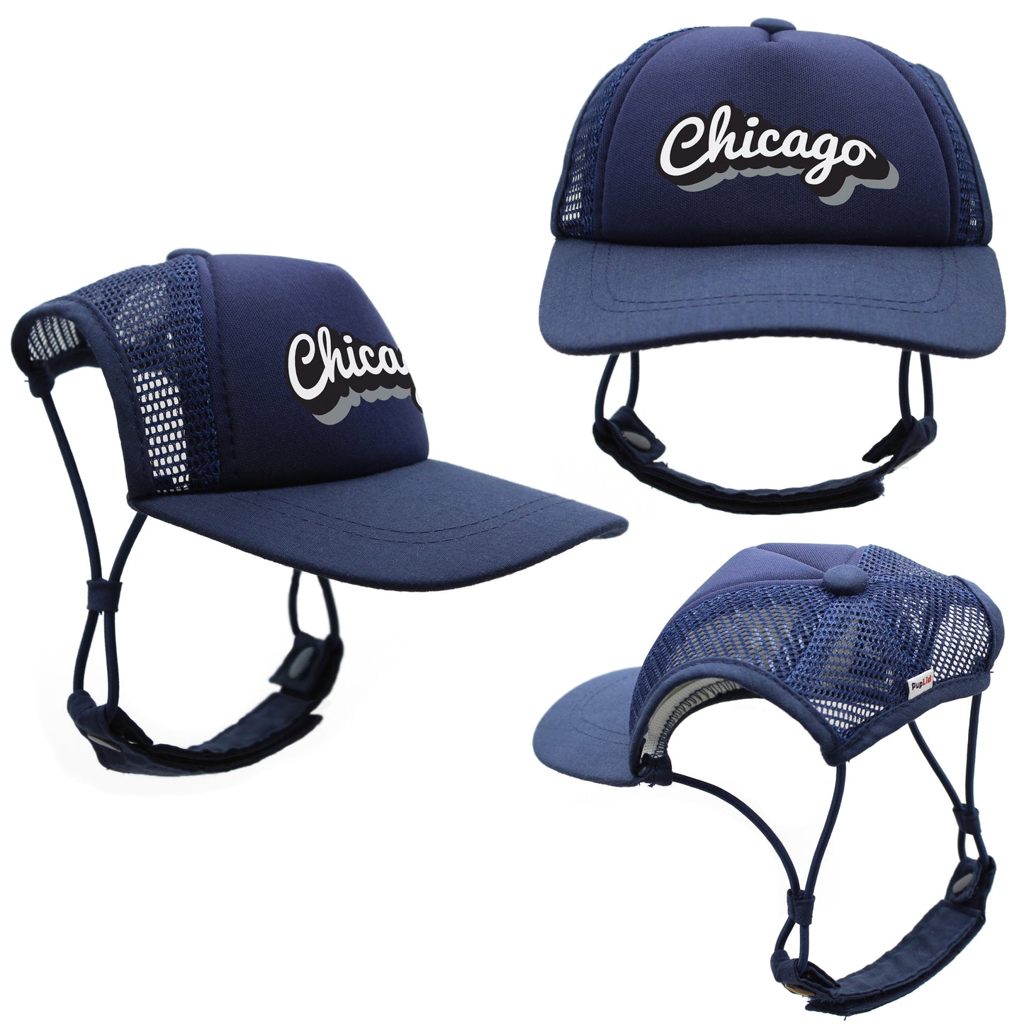 PupLid Cities & States | Solid Colors | Size Tiny Dog Hat