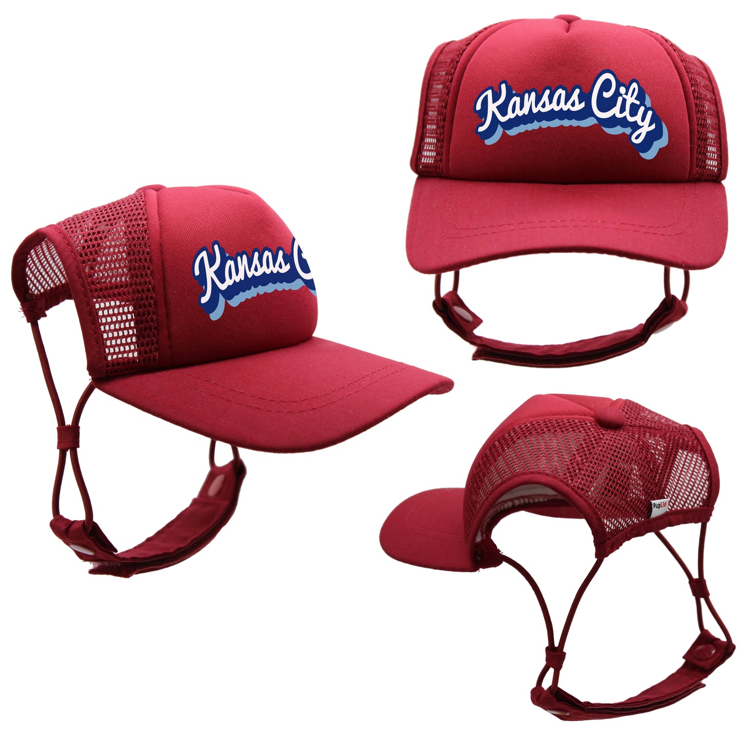 PupLid Cities & States | Solid Colors | Size Tiny Dog Hat