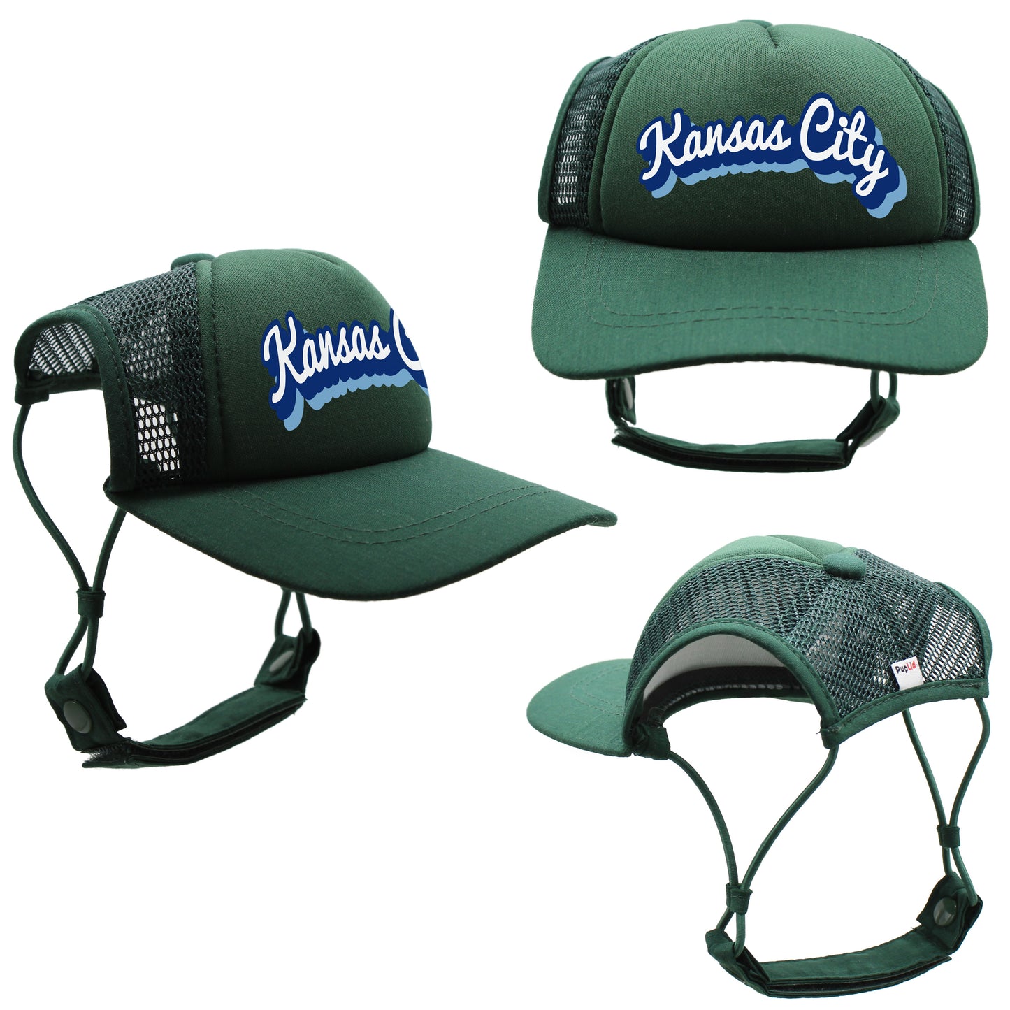 PupLid Cities & States | Solid Colors | Size Tiny Dog Hat