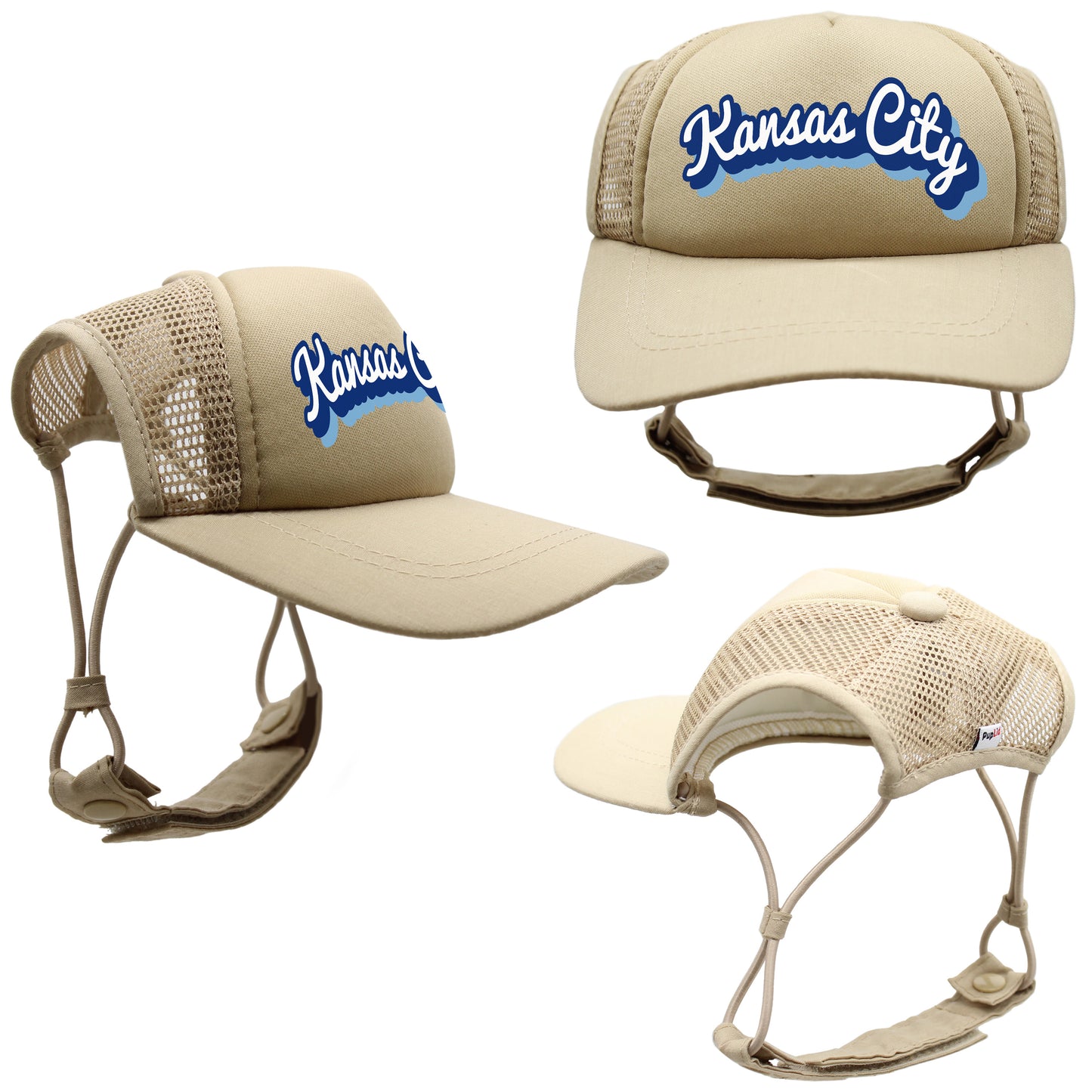 PupLid Cities & States | Solid Colors | Size Tiny Dog Hat
