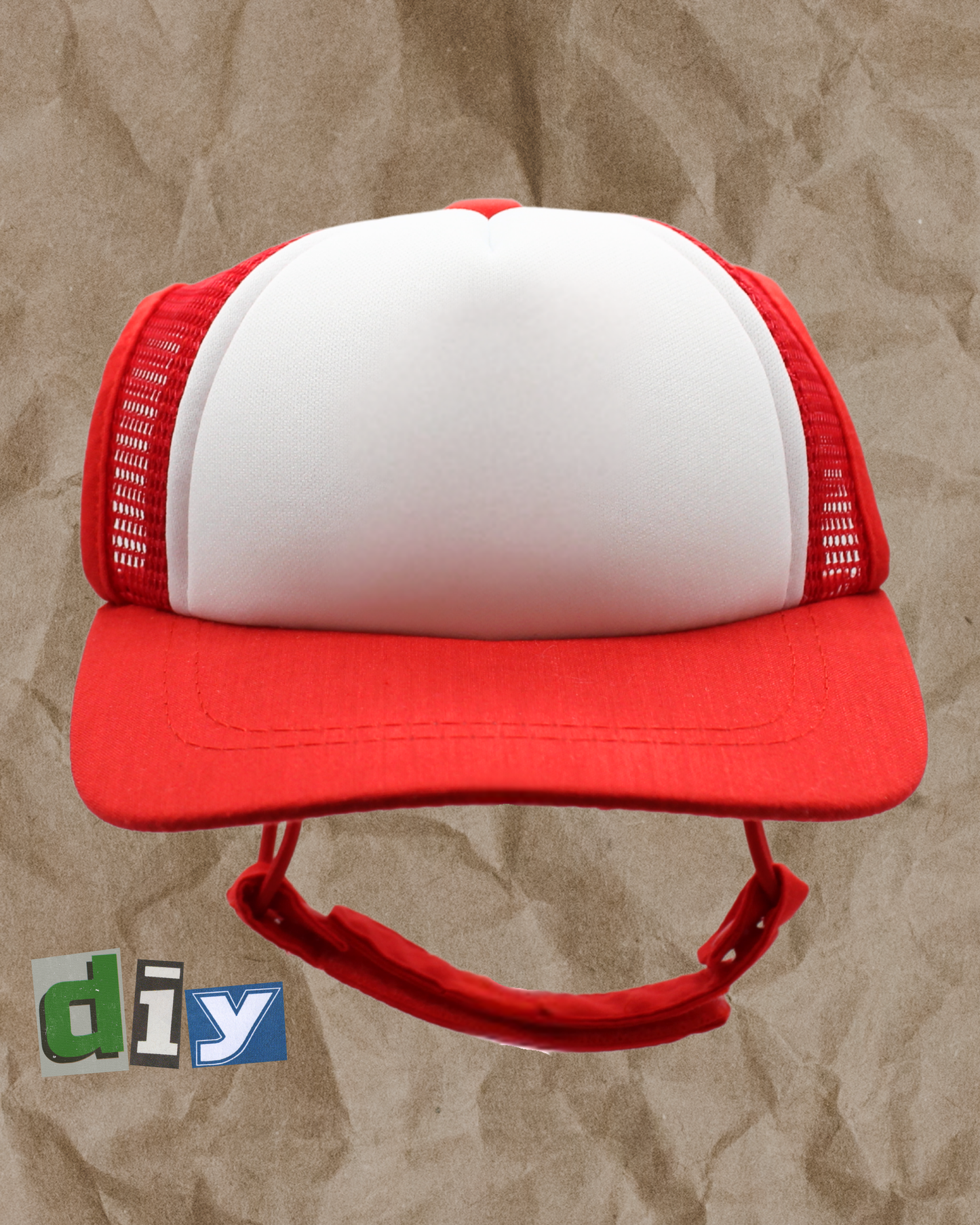 DIY foam trucker hats