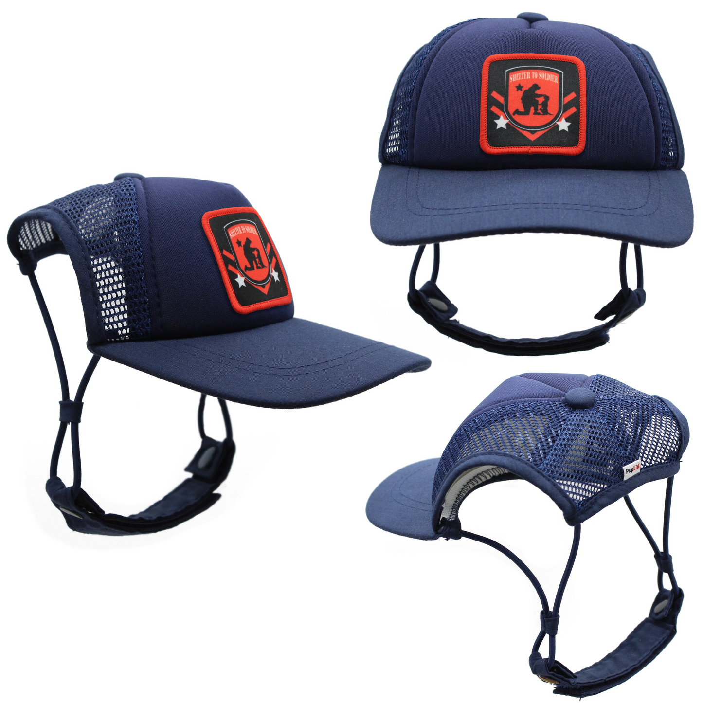 Shelter to Solider x PupLid | Size XS Dog Hat