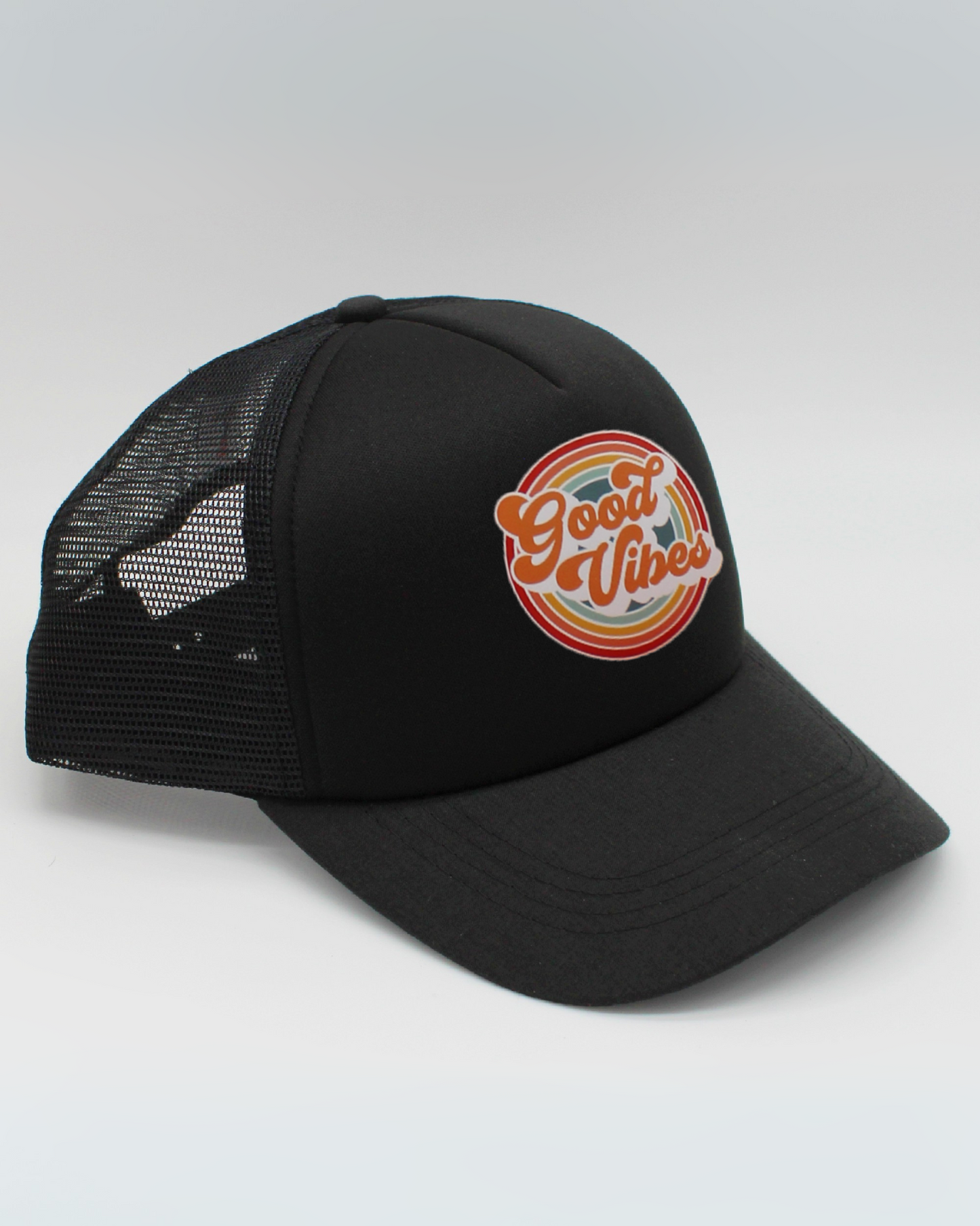 good vibes matching human hat