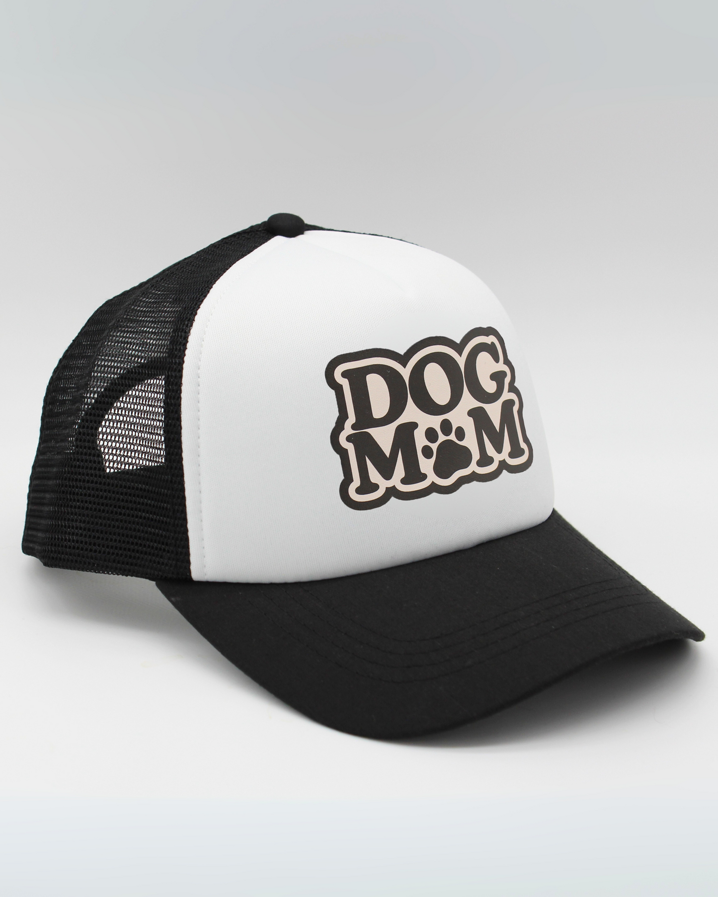 dog mom classic text