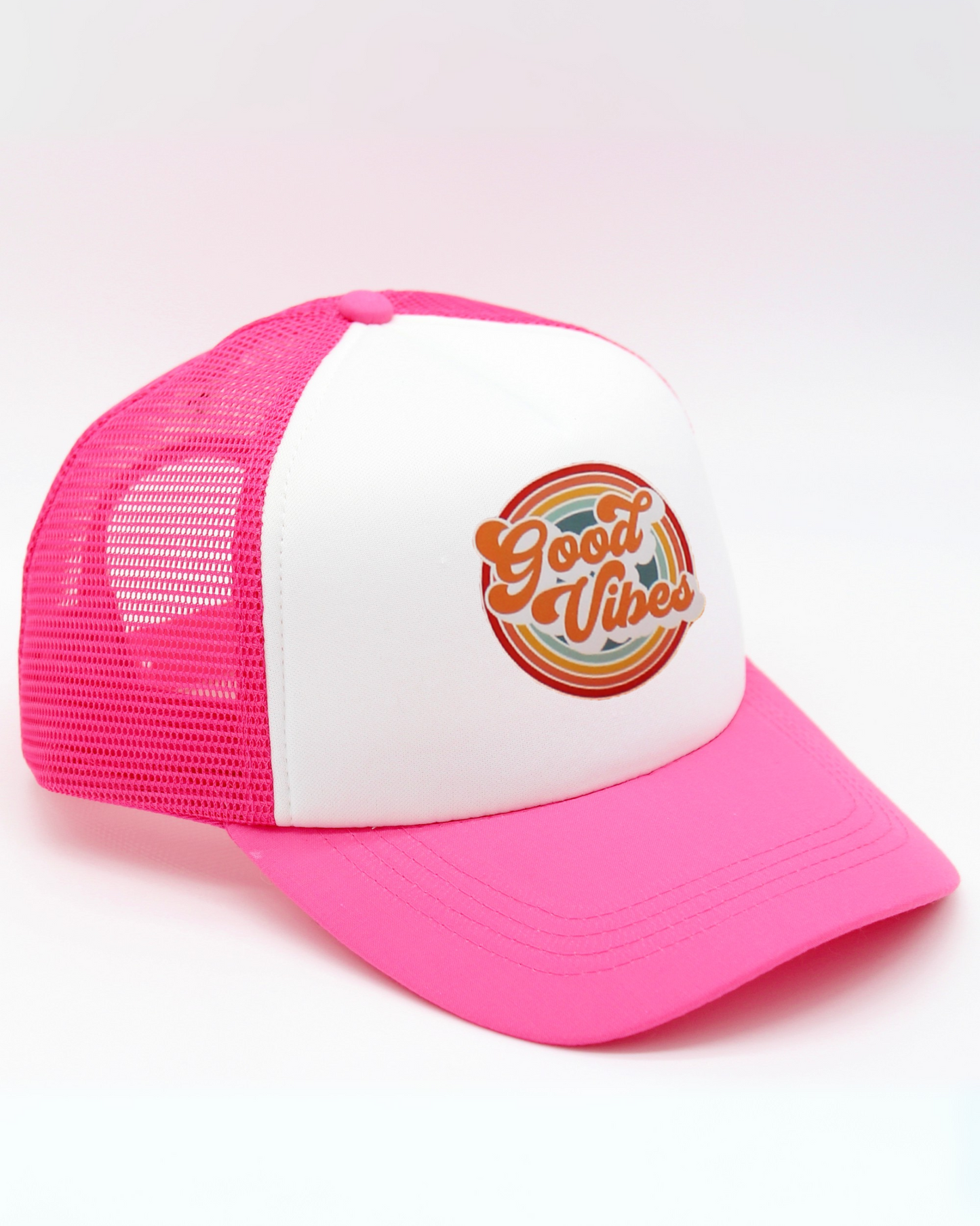 good vibes matching human hat