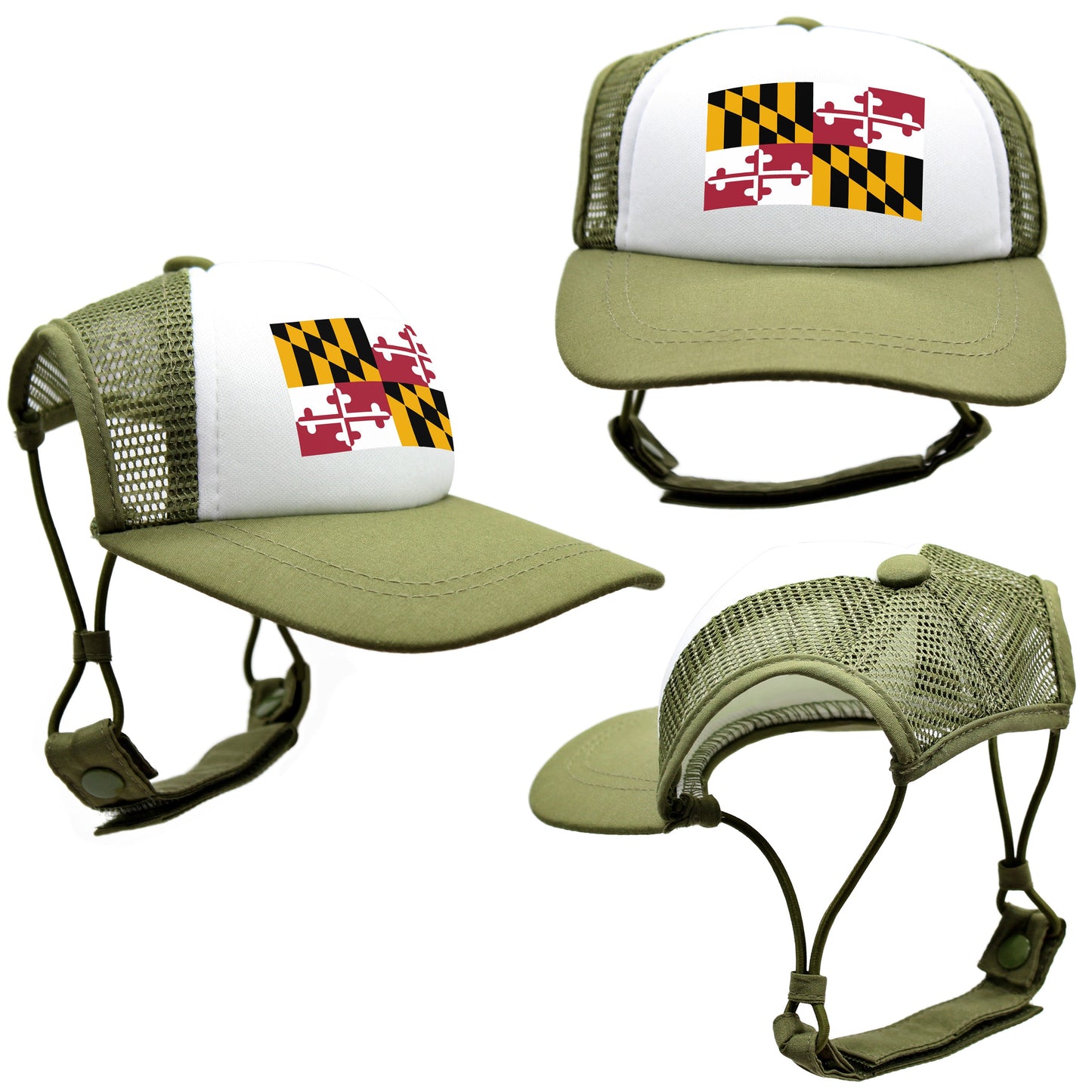 PupLid Cities & States | Size Large Dog Hat | Fall Collection