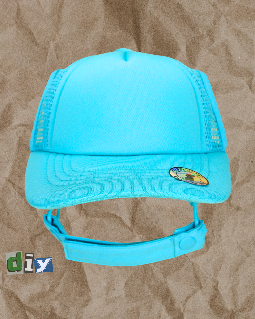 DIY foam trucker hats