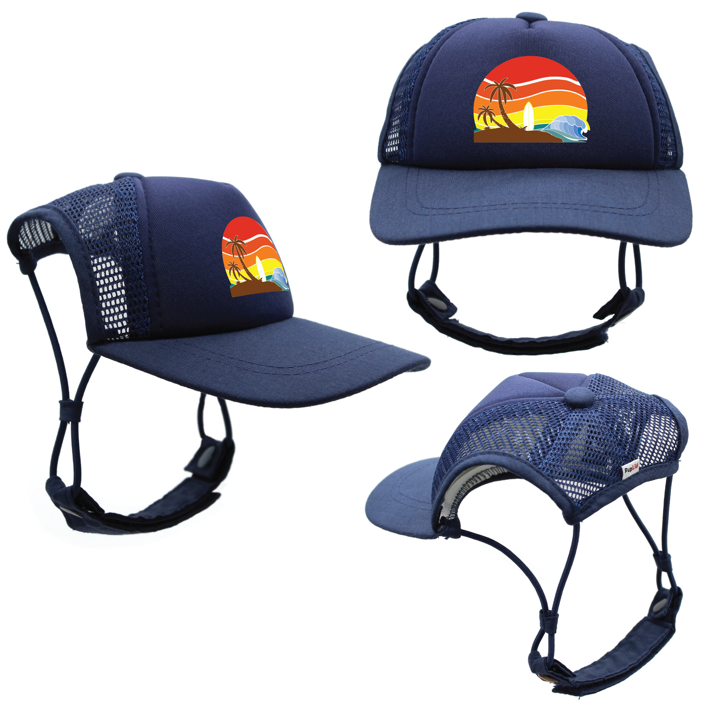 PupLid Sunset Designs | Size XS Dog Hat