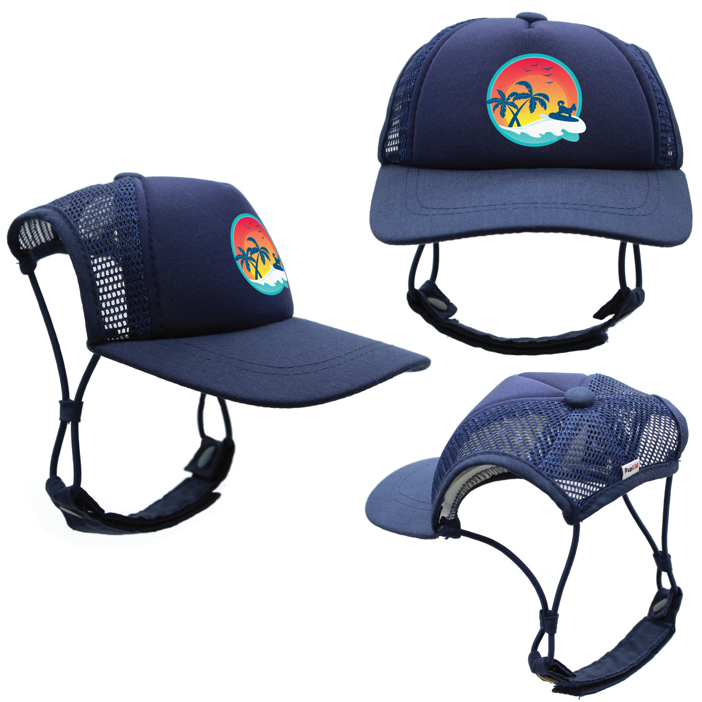 PupLid Sunset Designs | Size XL Dog Hat