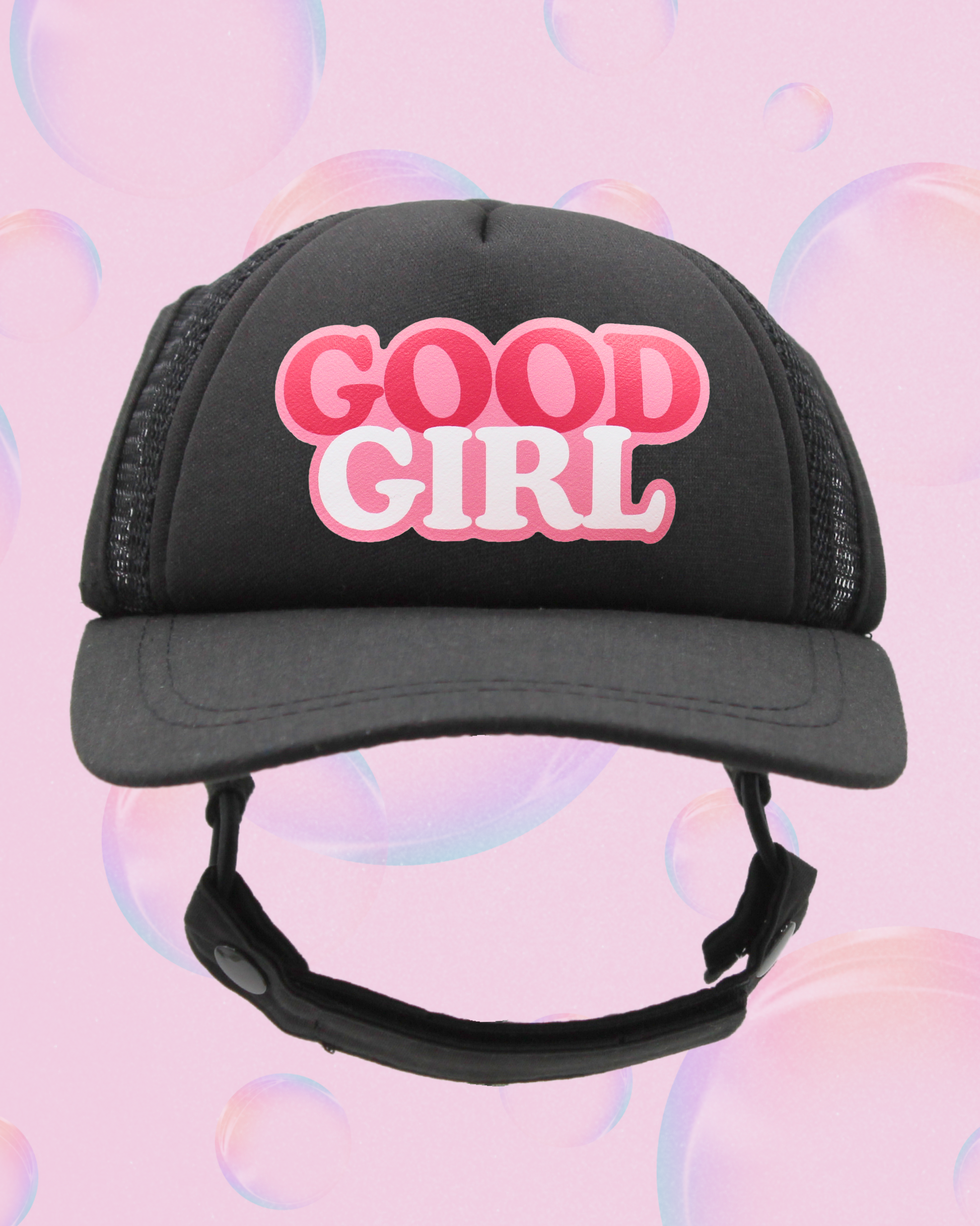 good girl bubble text