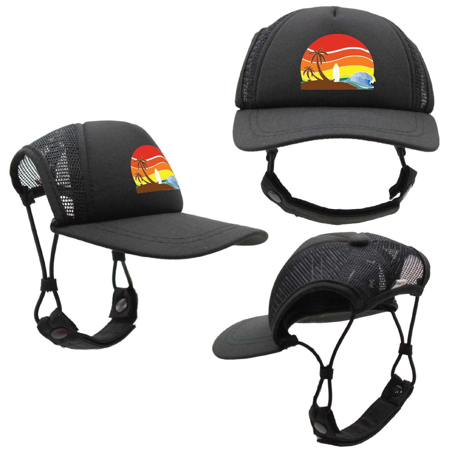 PupLid Sunset Designs | Size XXS Dog Hat