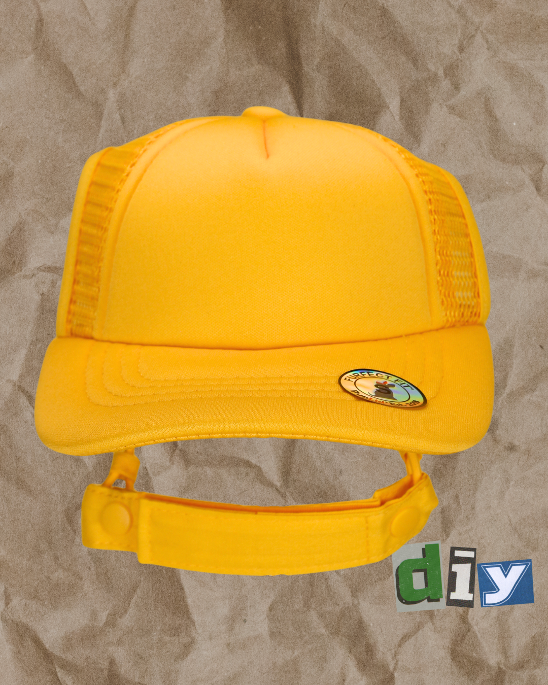 DIY foam trucker hats