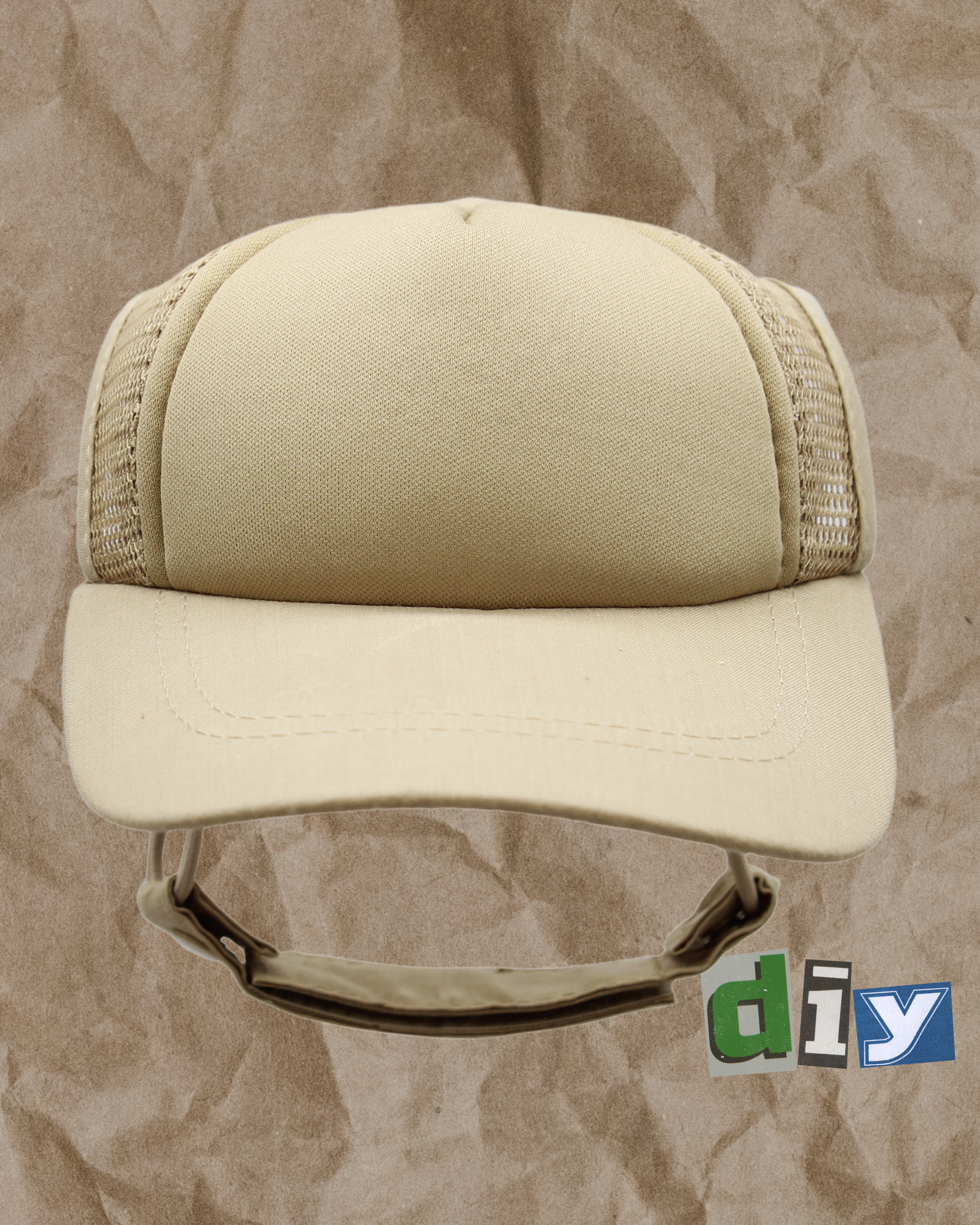 DIY foam trucker hats