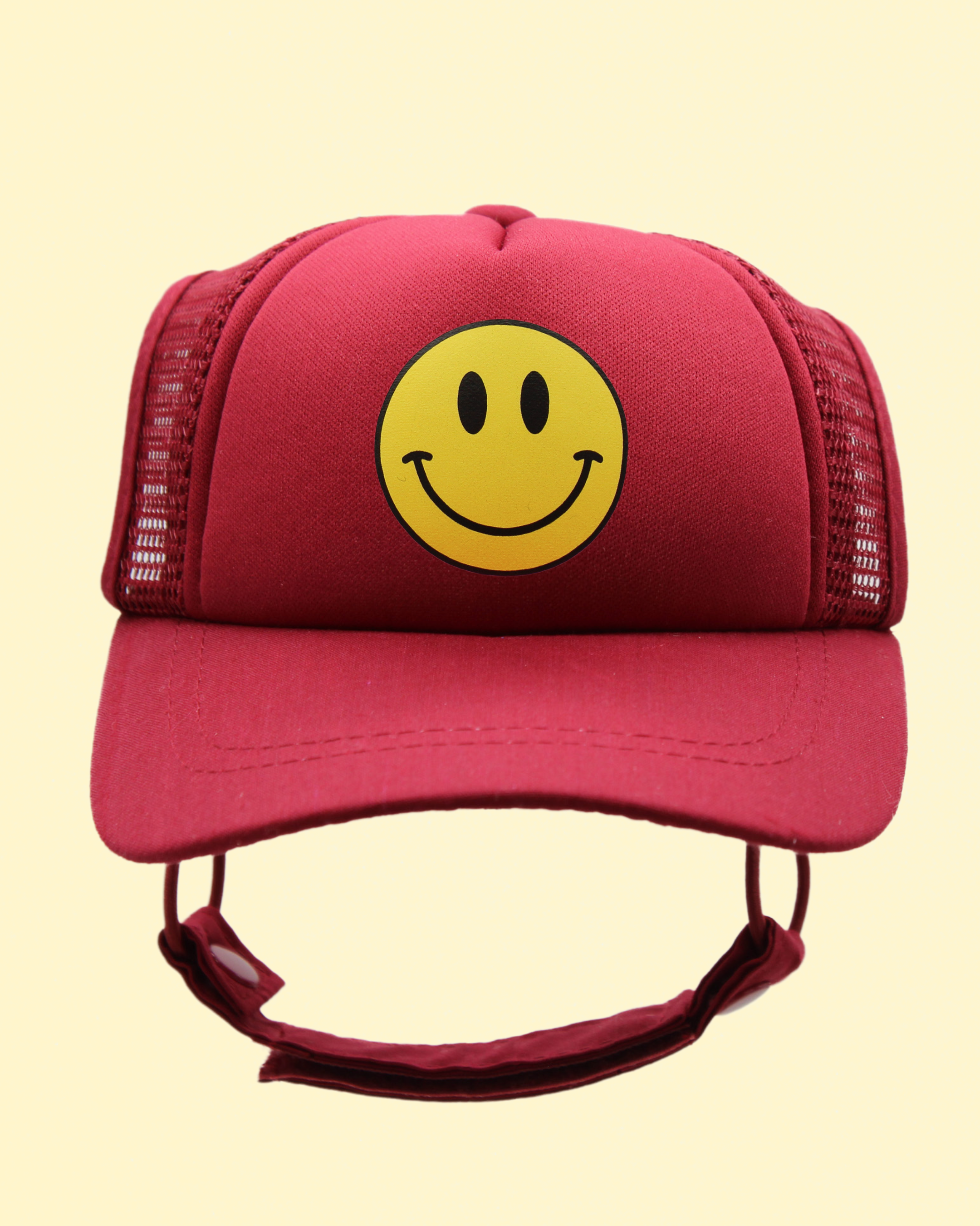 smiley cat hat