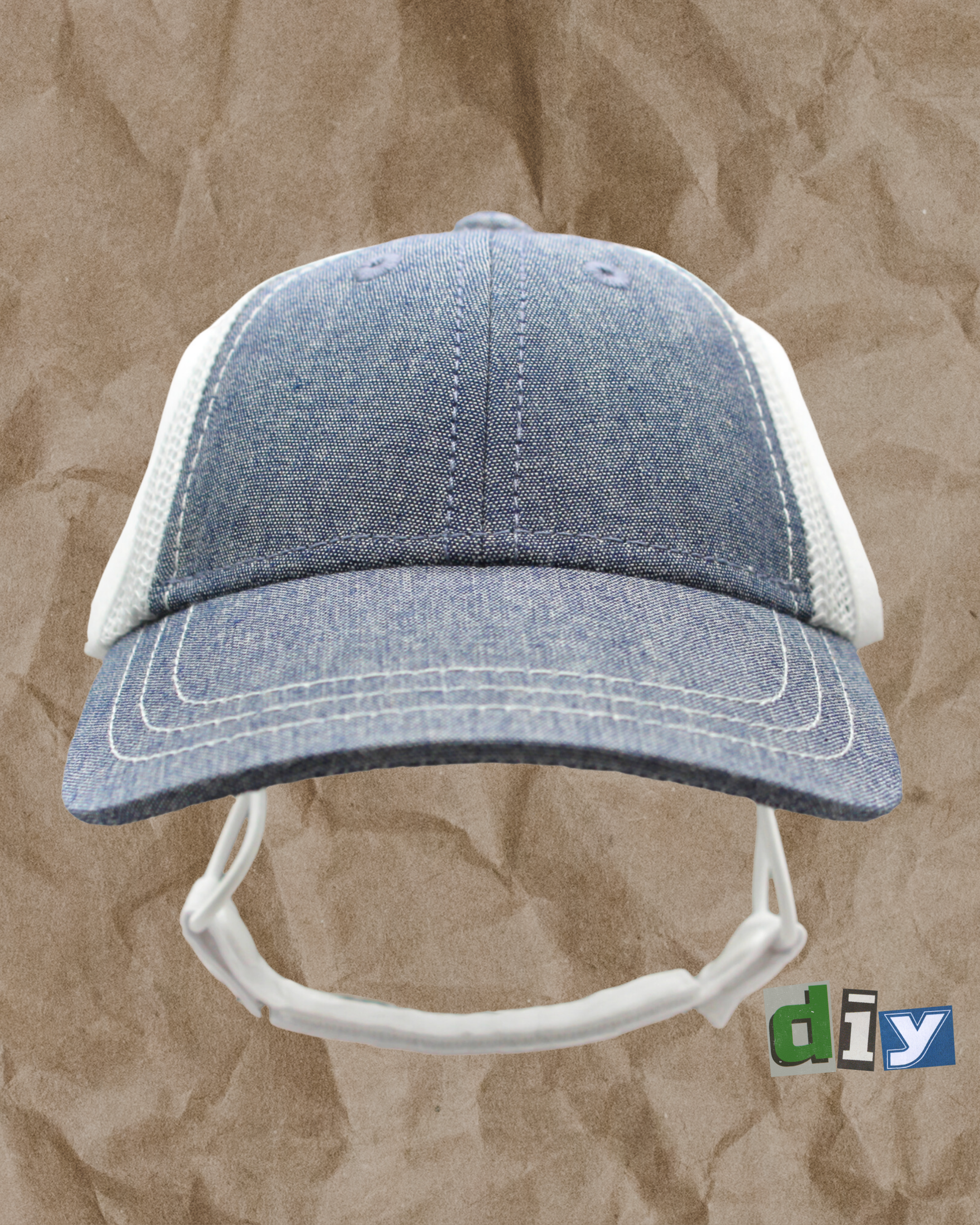 DIY baseball hats