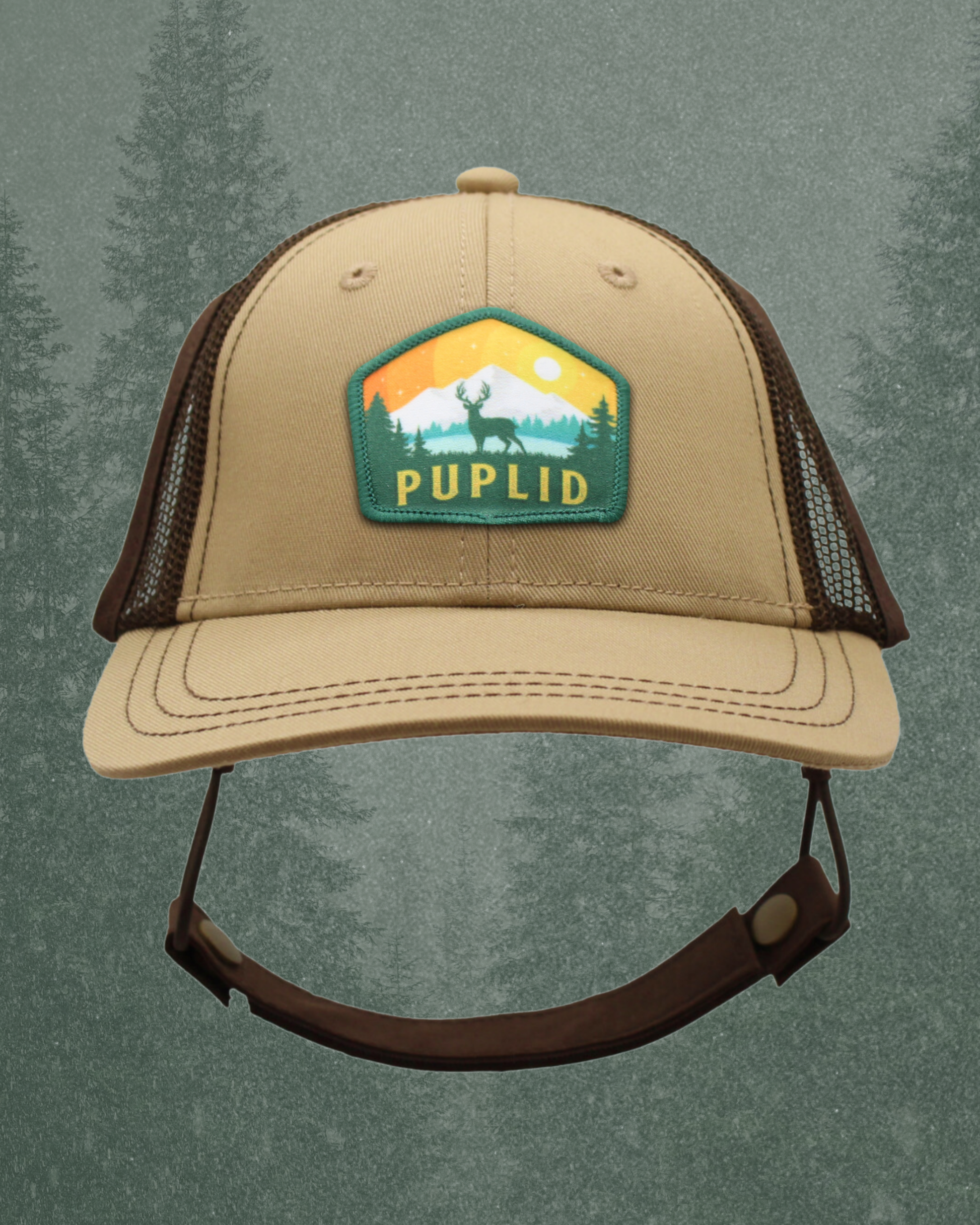 elk patch baseball hat