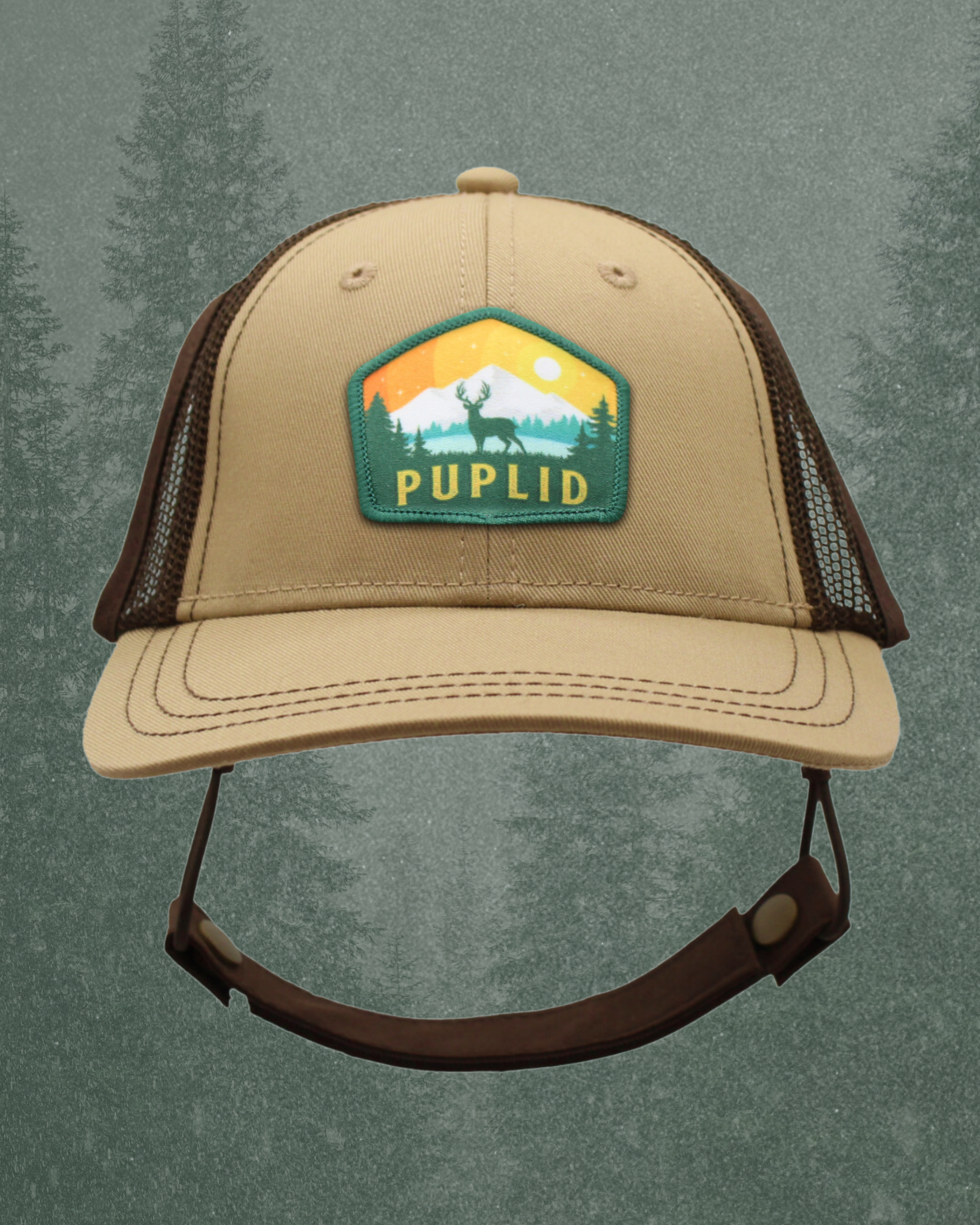 elk patch baseball hat