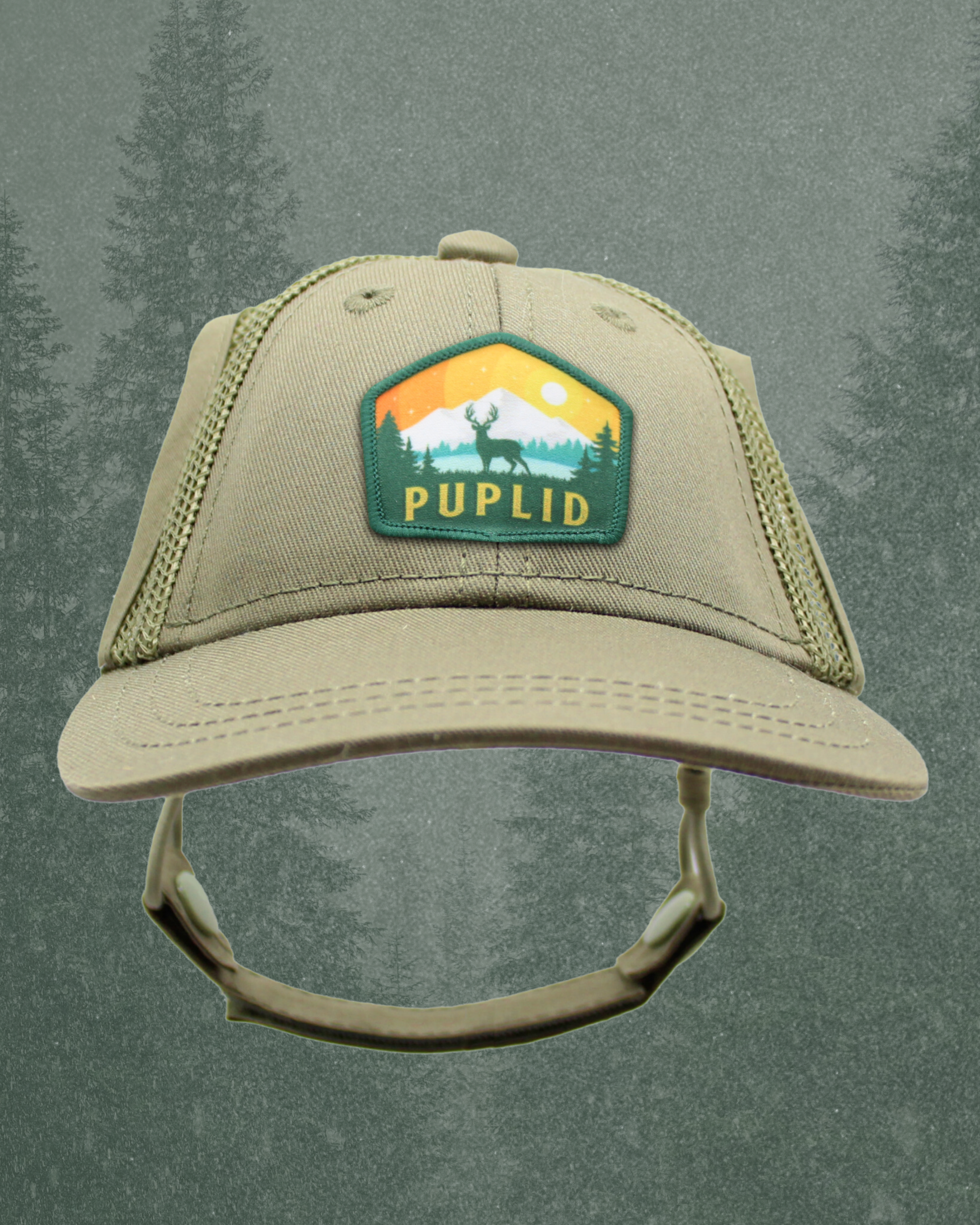 elk patch baseball hat