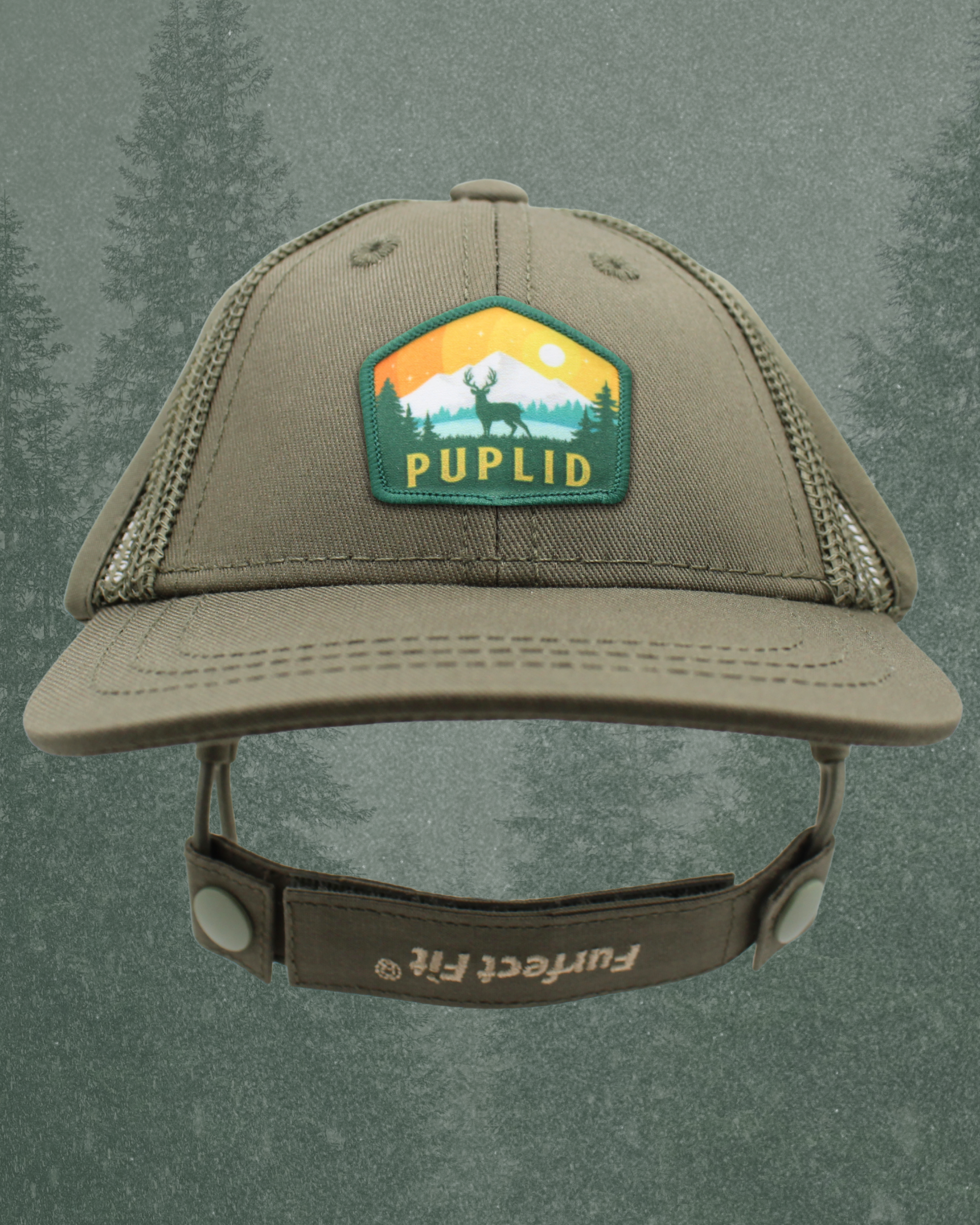 elk patch baseball hat