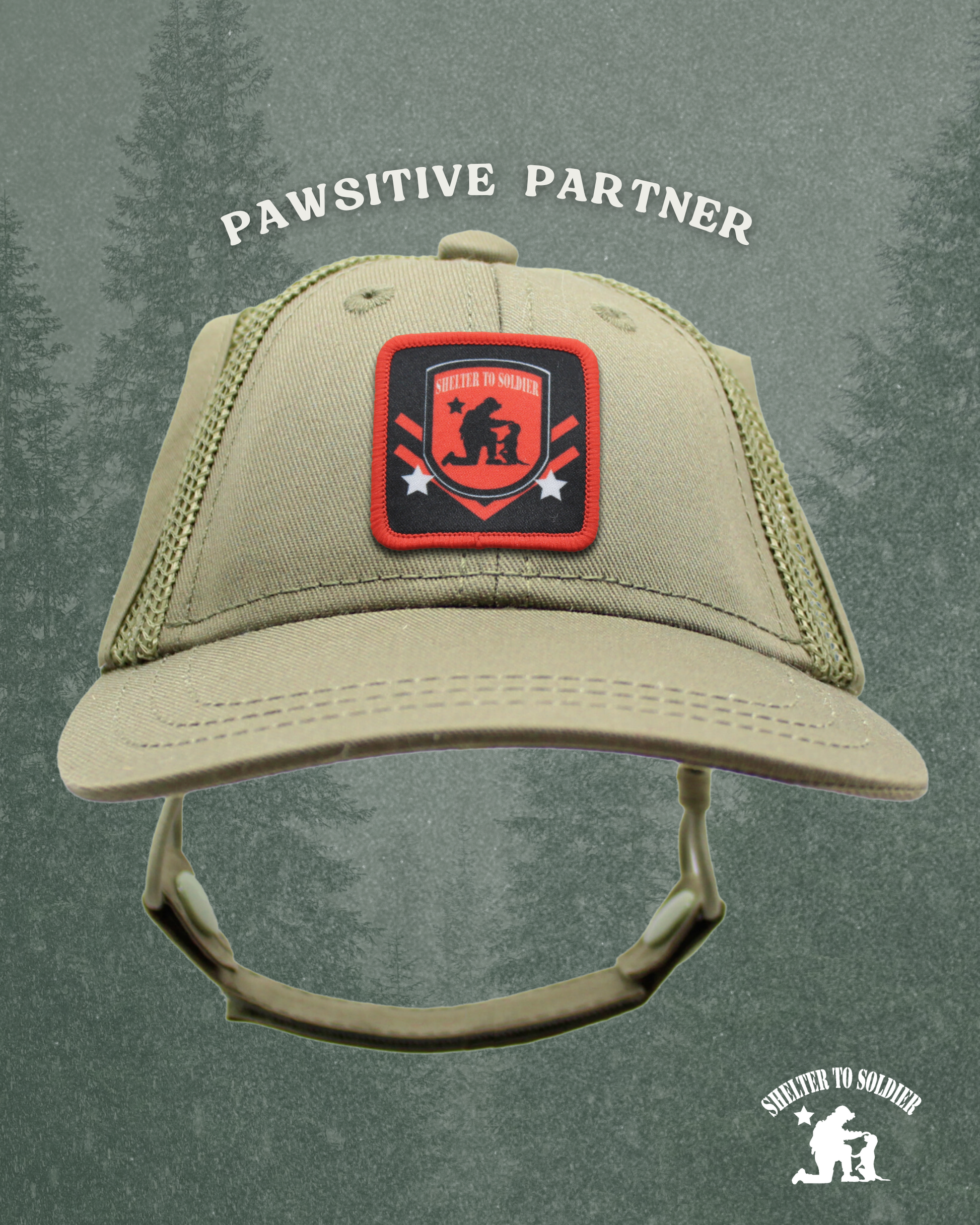 shelter to solider baseball hat | pawsitive partner