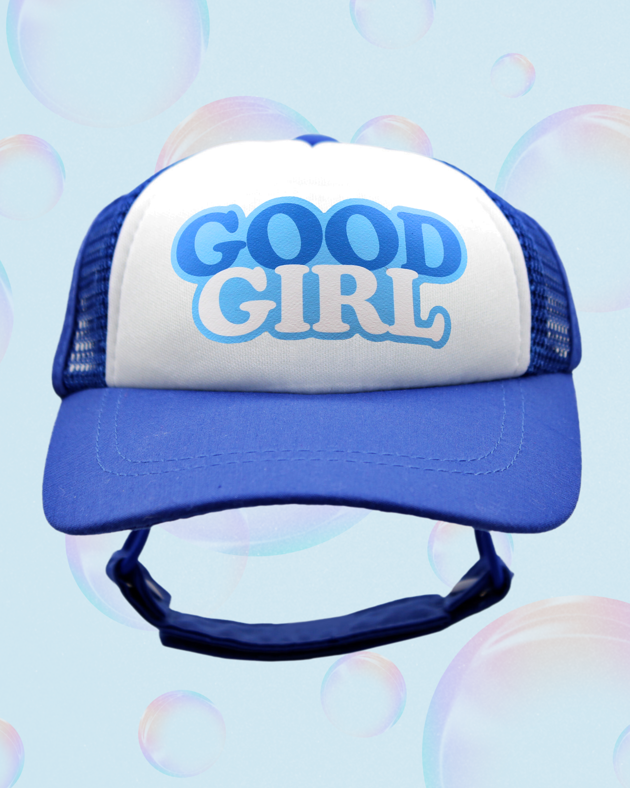 good girl bubble text