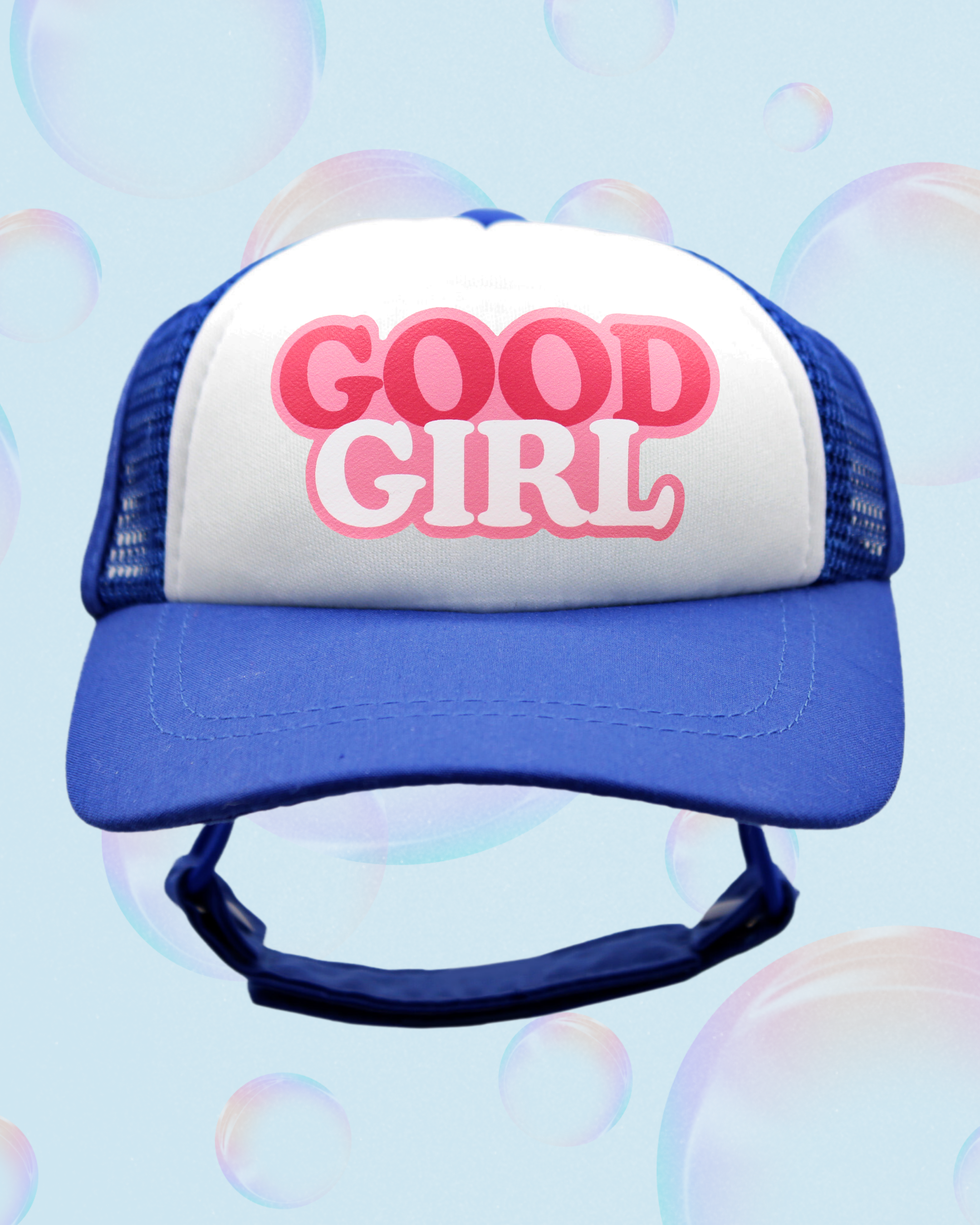 good girl bubble text