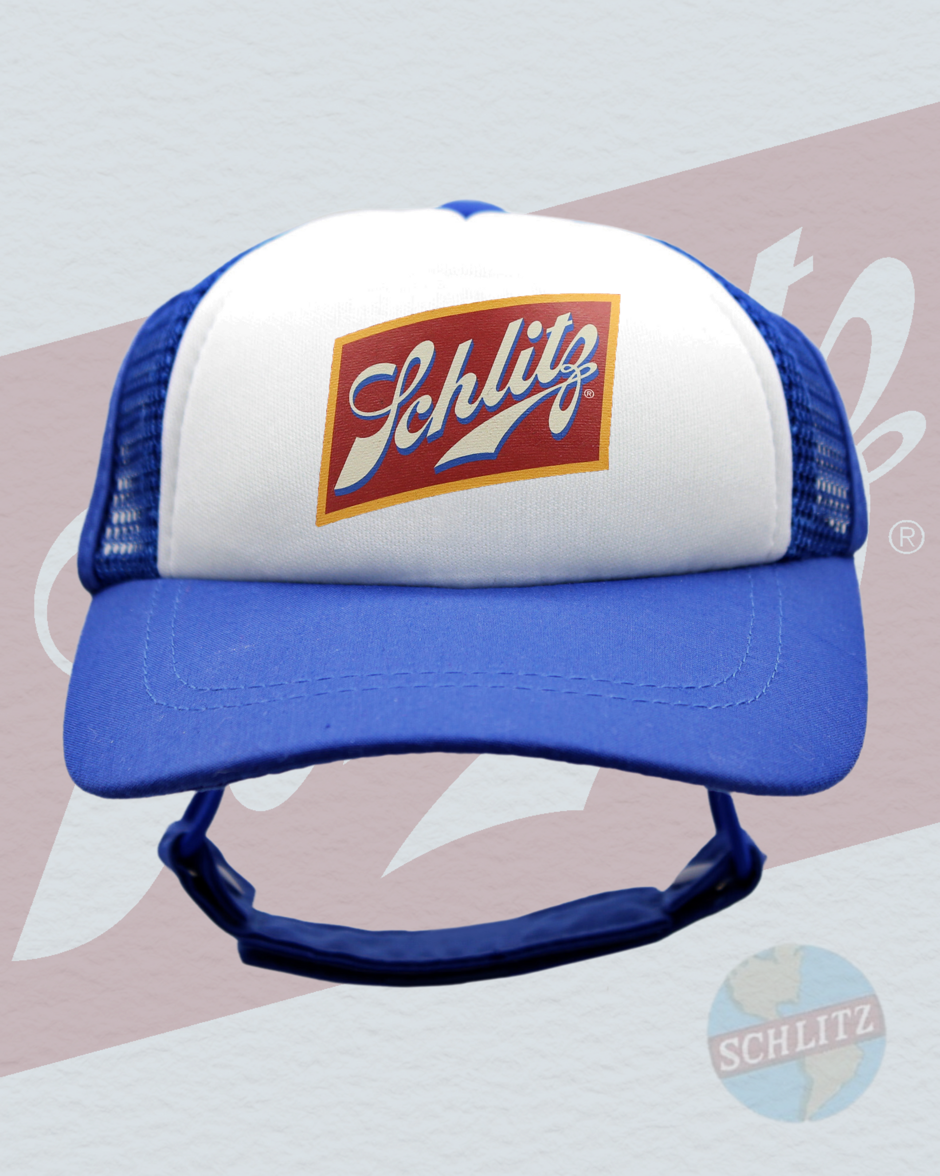 Schlitz Dog Hat | Beer-Themed PupLid Trucker Hats for Dogs®